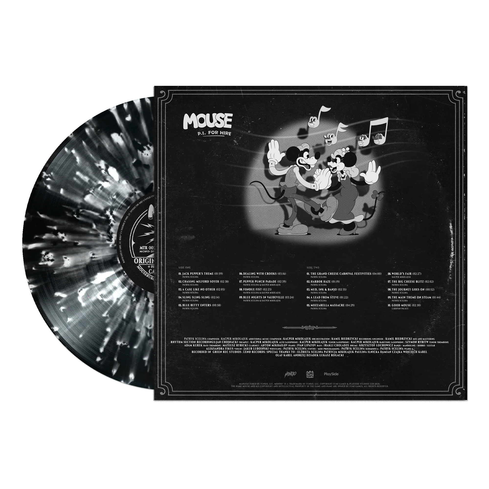 MOUSE: P.I. For Hire Original Soundtrack LP