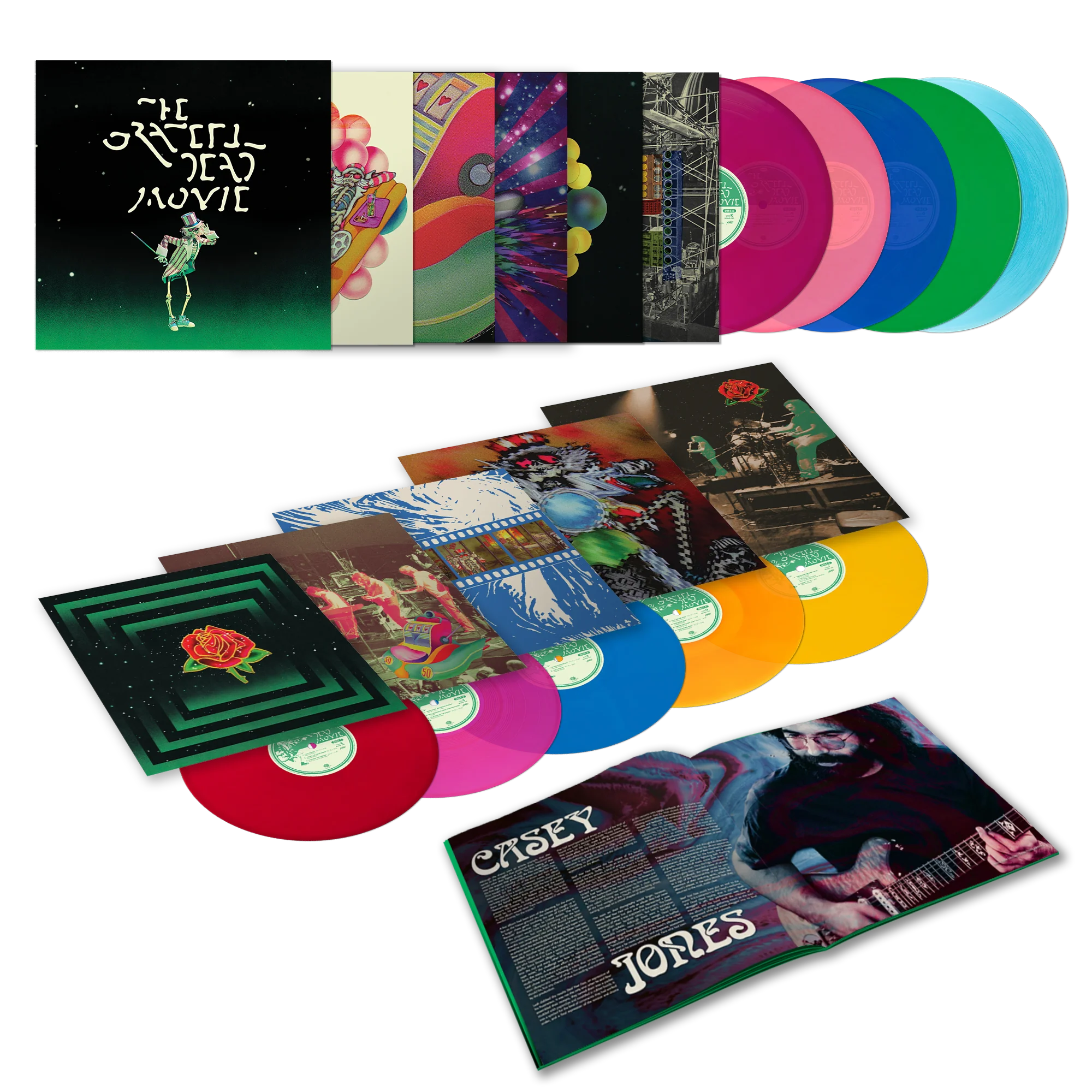 The Grateful Dead Movie Soundtrack - 10XLP Box Set