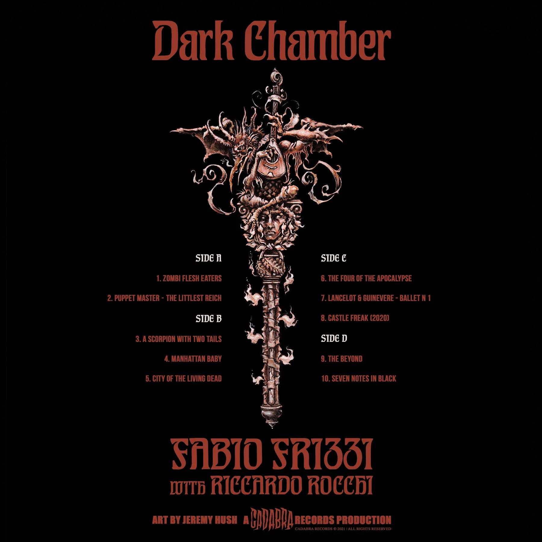 Dark Chamber by Fabio Frizzi 2xLP