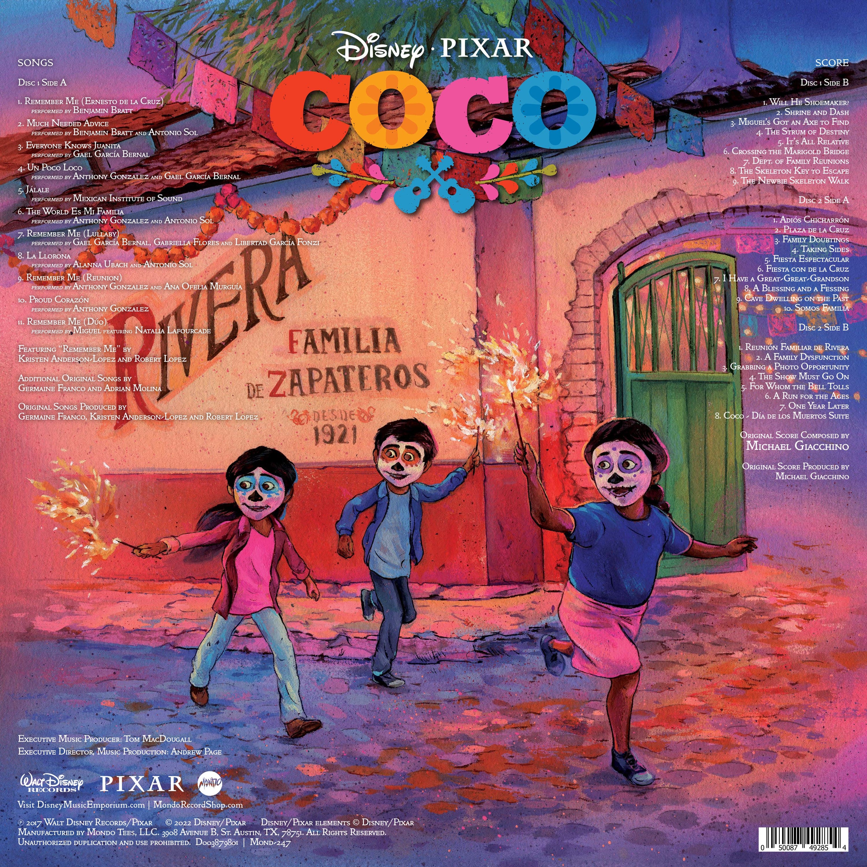 Coco - Original Motion Picture Soundtrack 2XLP