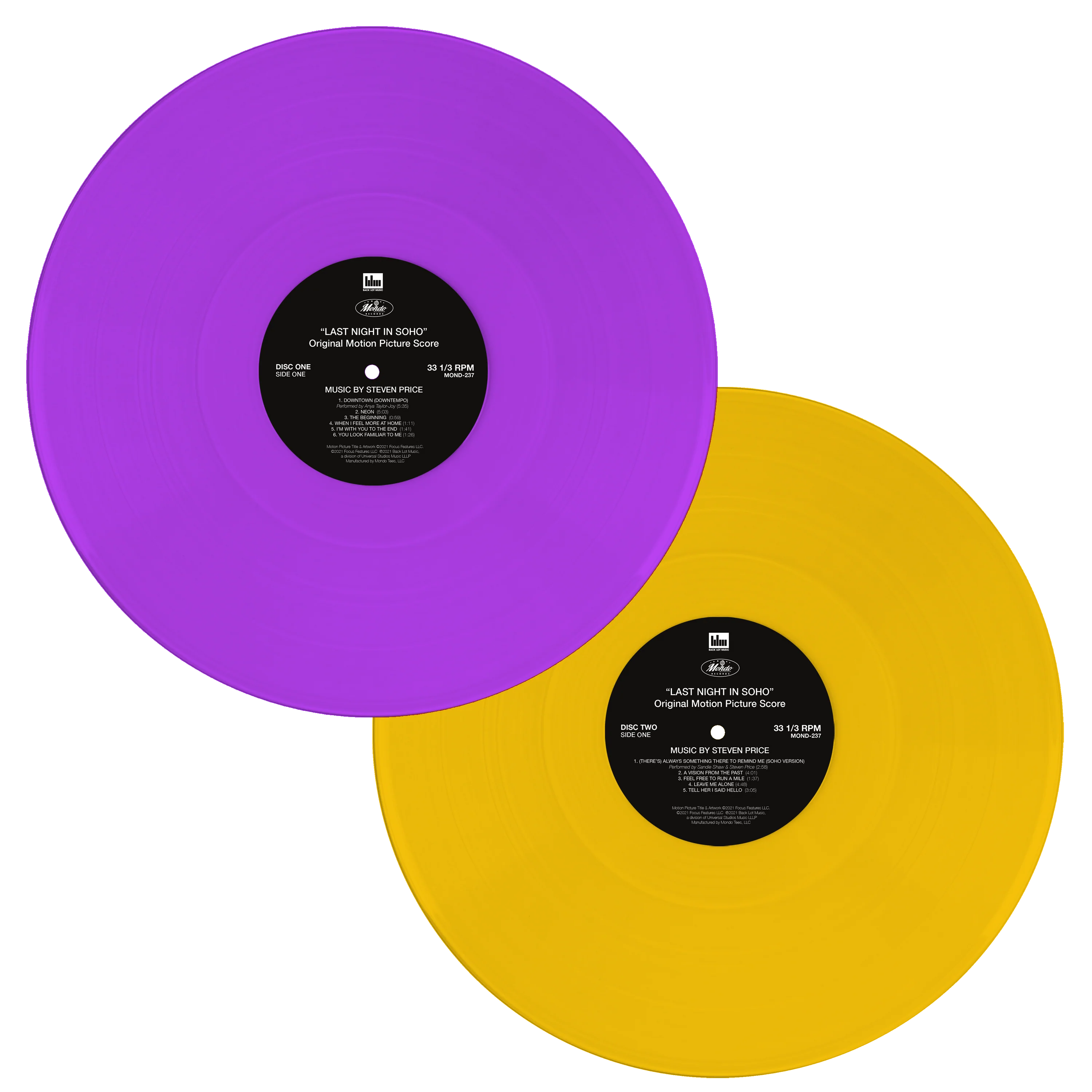 Last Night in Soho - Original Motion Picture Score 2XLP