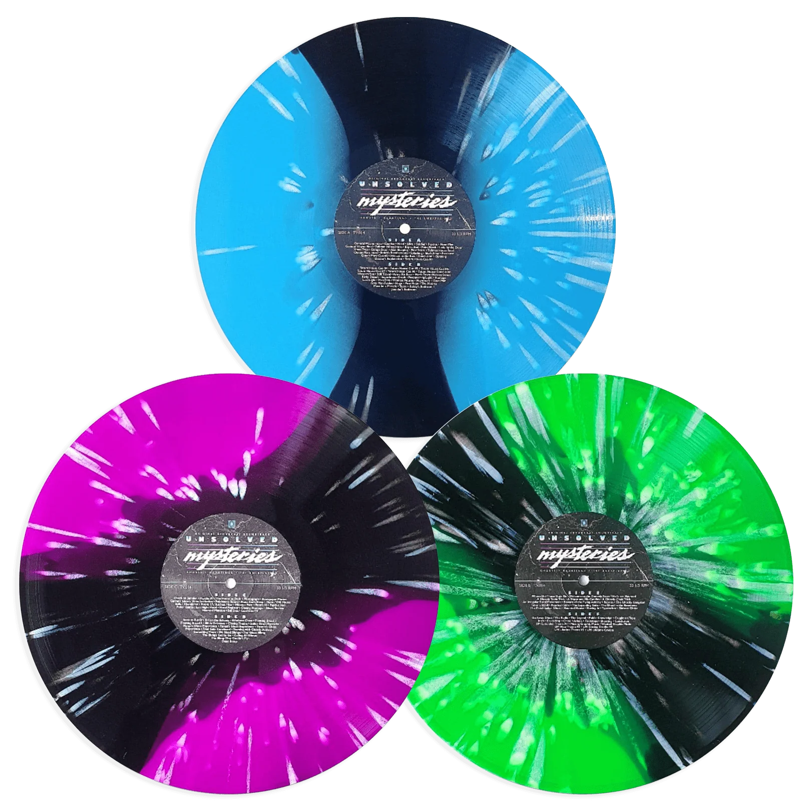1269-unsolved-mysteries-ghosts-hauntings-the-unexplained-original-broadcast-soundtrack-3xlp-2.webp Unsolved Mysteries: Ghosts / Hauntings / The Unexplained - Original Broadcast Soundtrack 3XLP