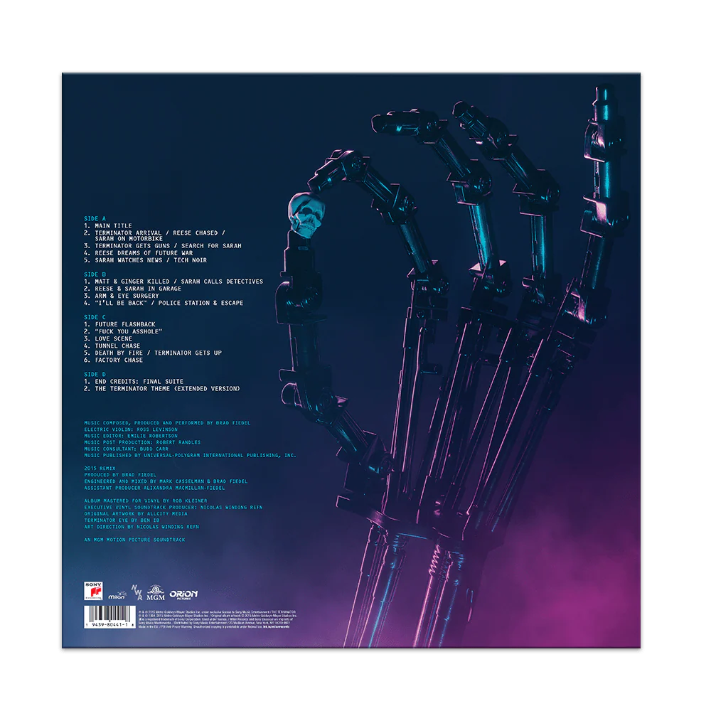 The Terminator – Original Motion Picture Soundtrack 2XLP