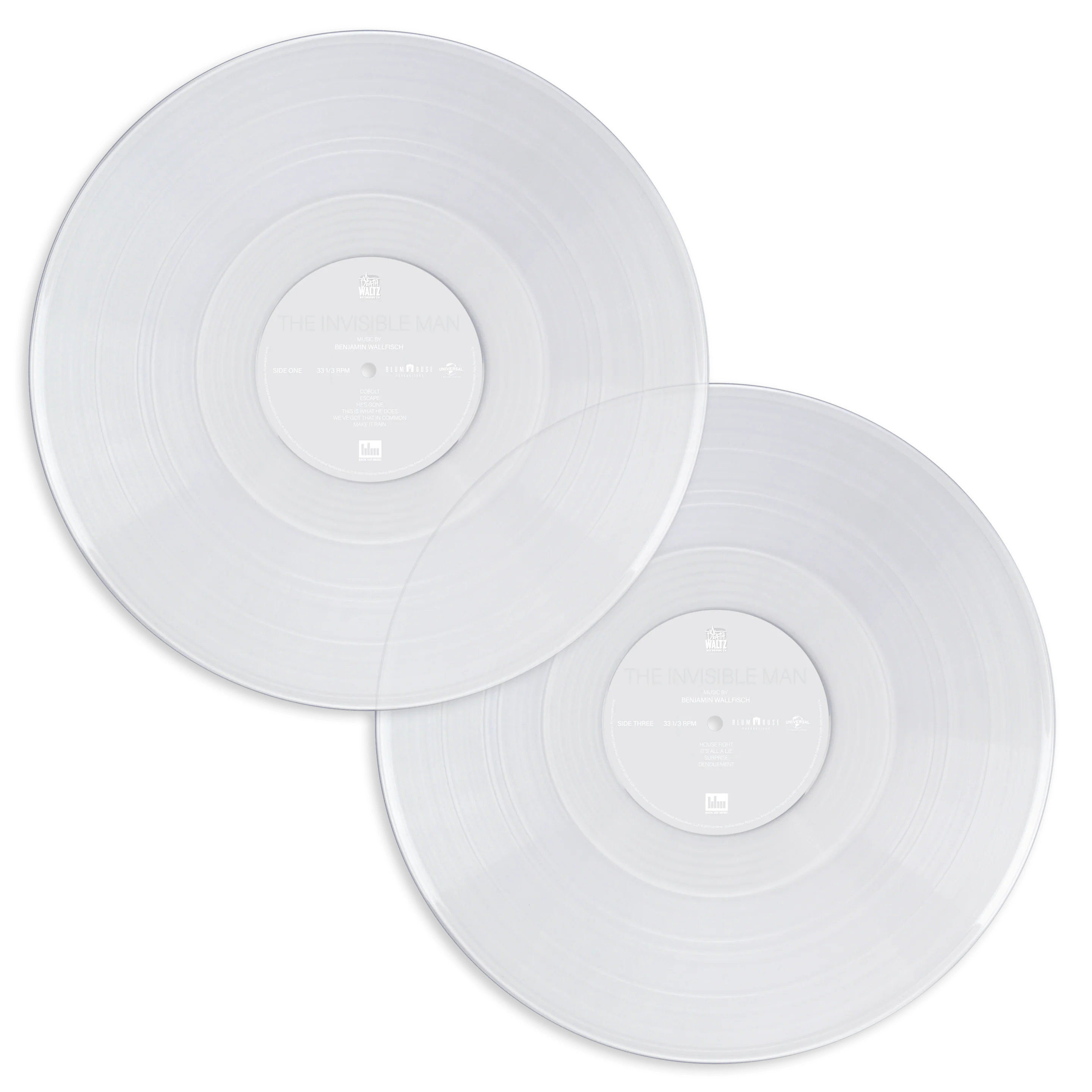 The Invisible Man - Original Motion Picture Soundtrack 2XLP