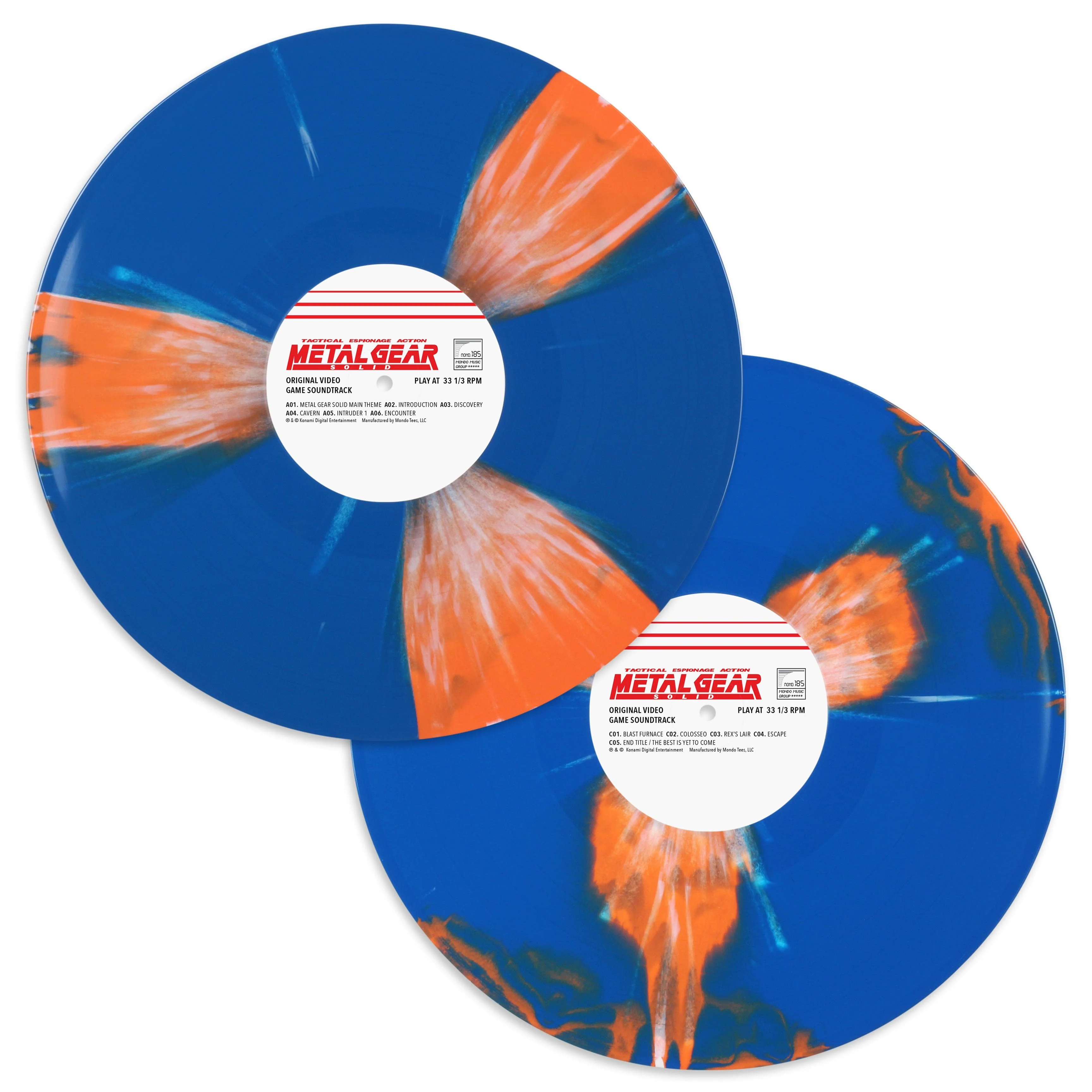 Metal Gear Solid – Original Video Game Soundtrack 2XLP (GRAY FOX)