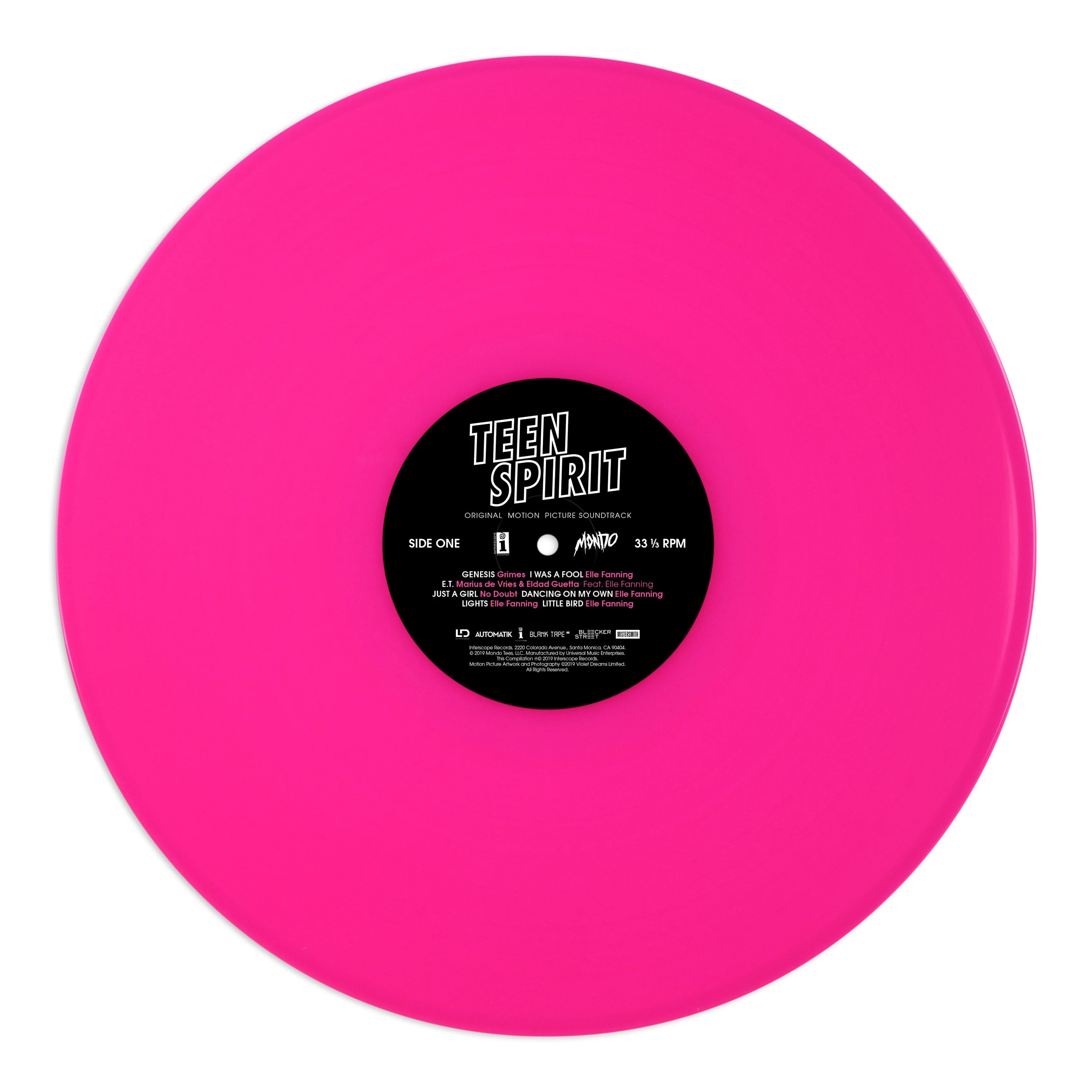 Teen Spirit – Original Motion Picture Soundtrack LP