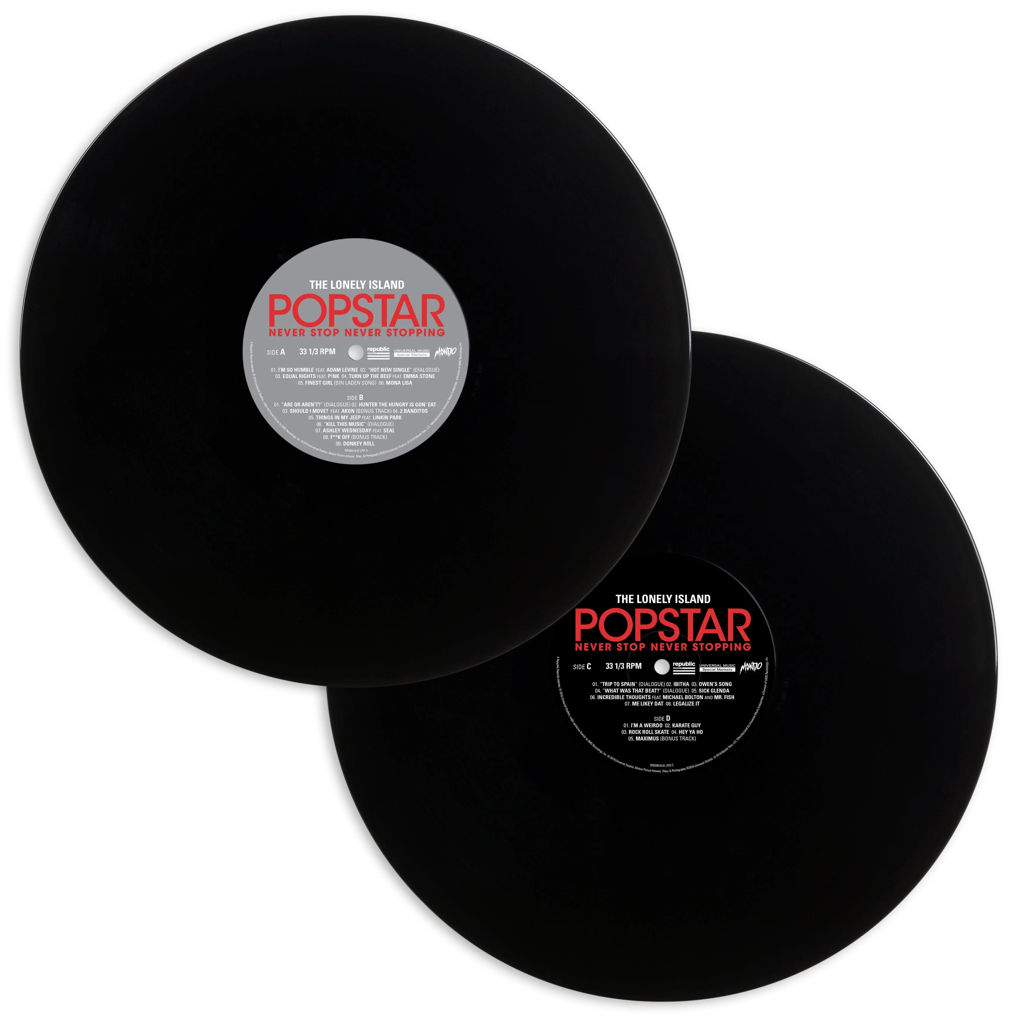 1566-popstar-never-stop-never-stopping-original-soundtrack-2xlp-thriller-also-3.webp Popstar: Never Stop Never Stopping – Original Soundtrack 2XLP (Thriller, Also)