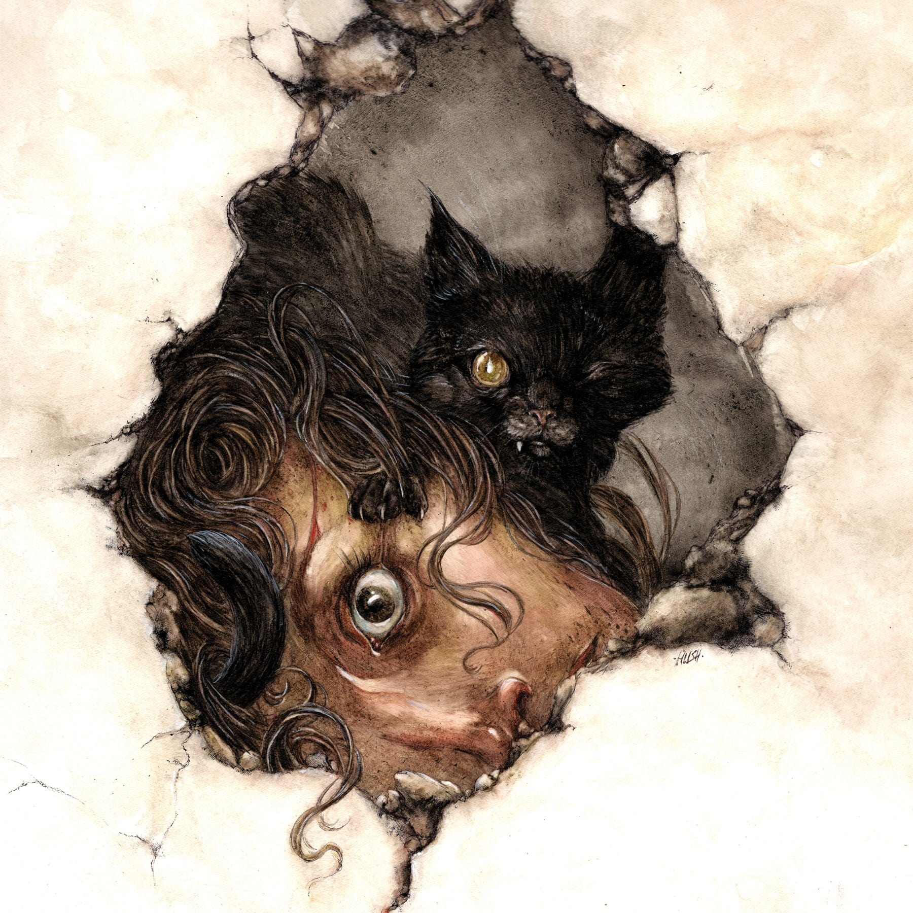 Edgar Allan Poe's The Black Cat 2xLP