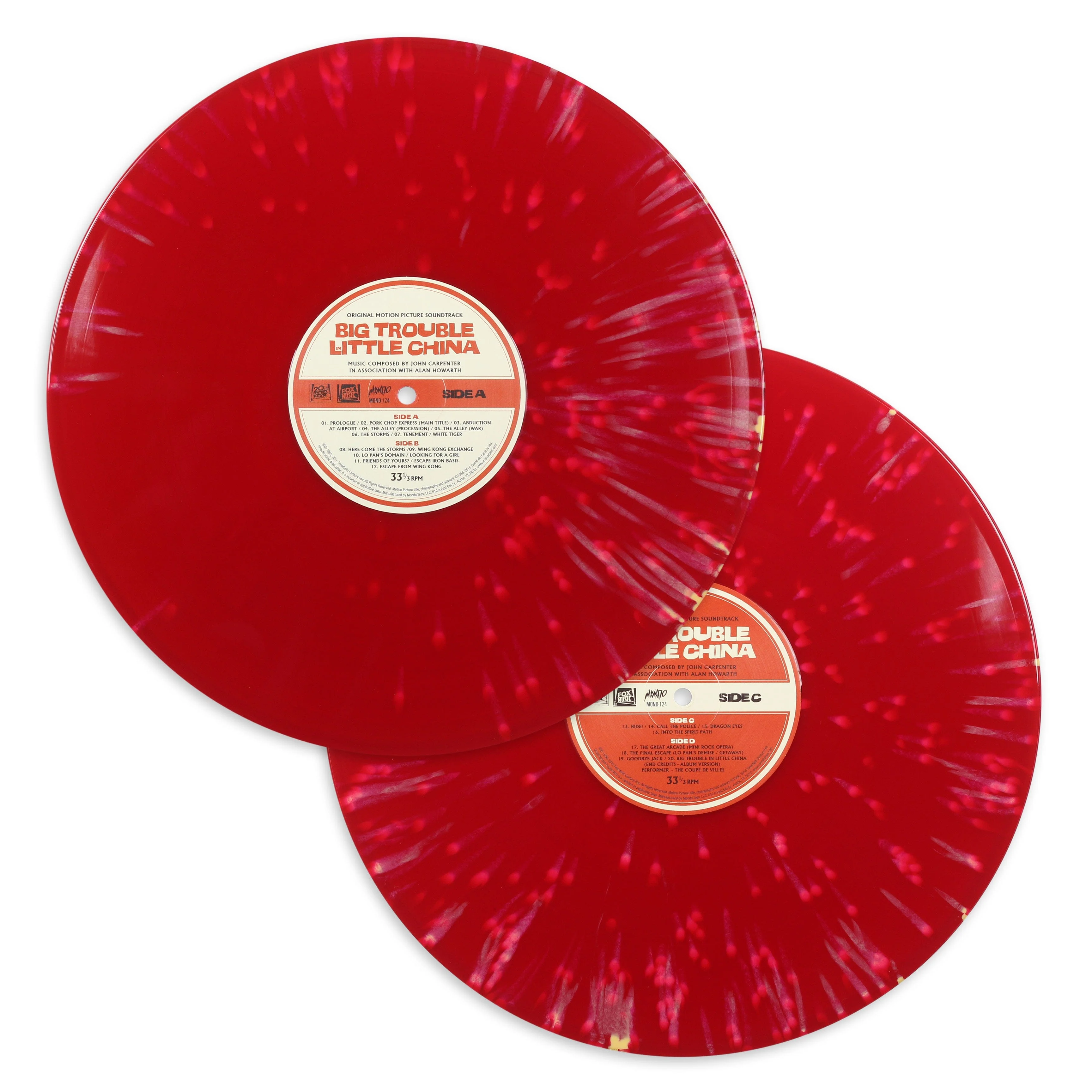 Big Trouble In Little China – Original Motion Picture Soundtrack 2XLP