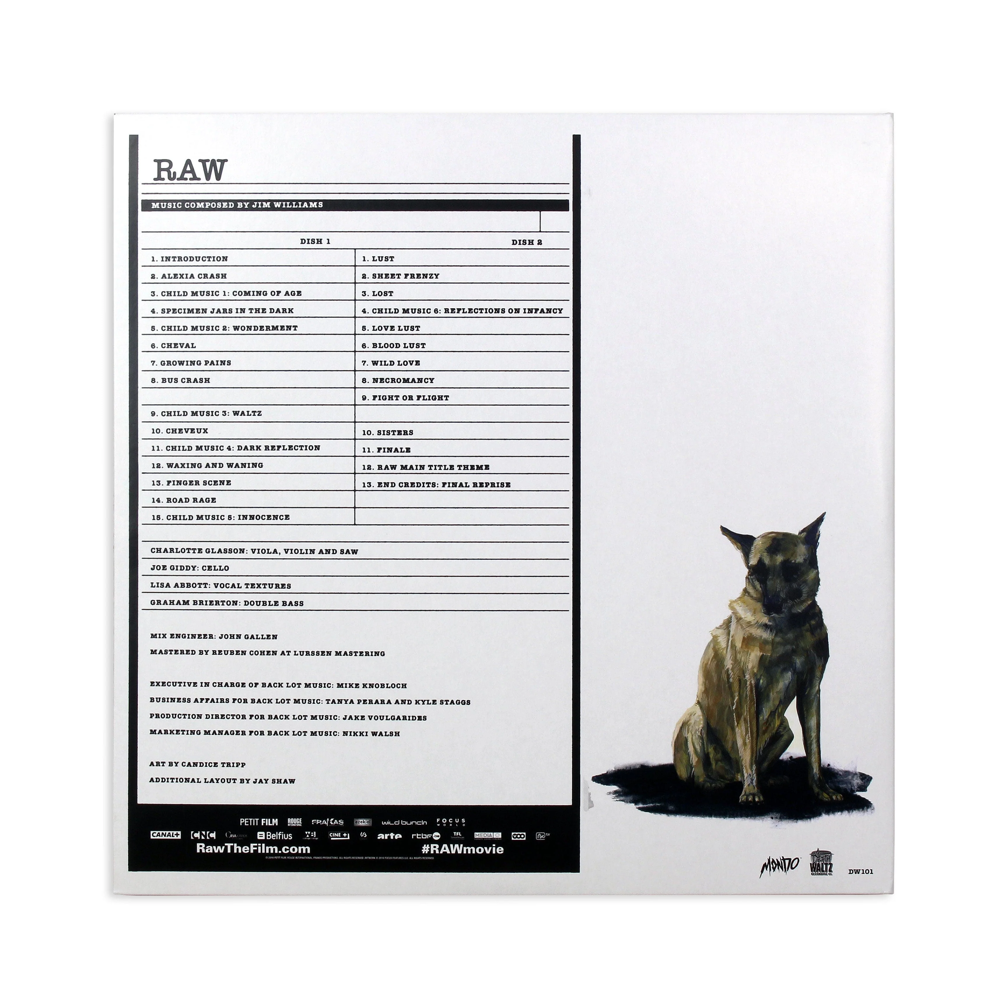 Raw – Original Motion Picture Score 2XLP