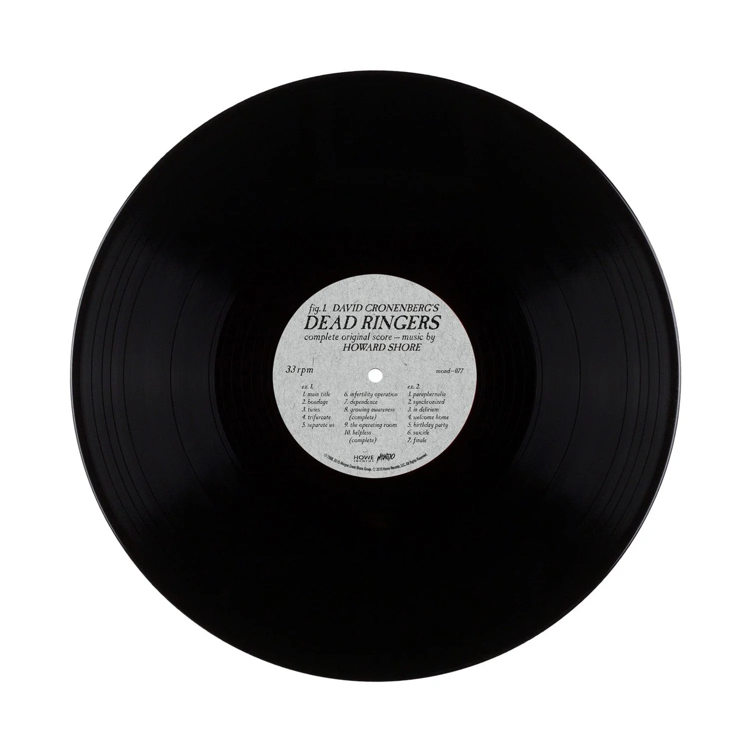 Dead Ringers – Original Motion Picture Soundtrack LP (Version B)