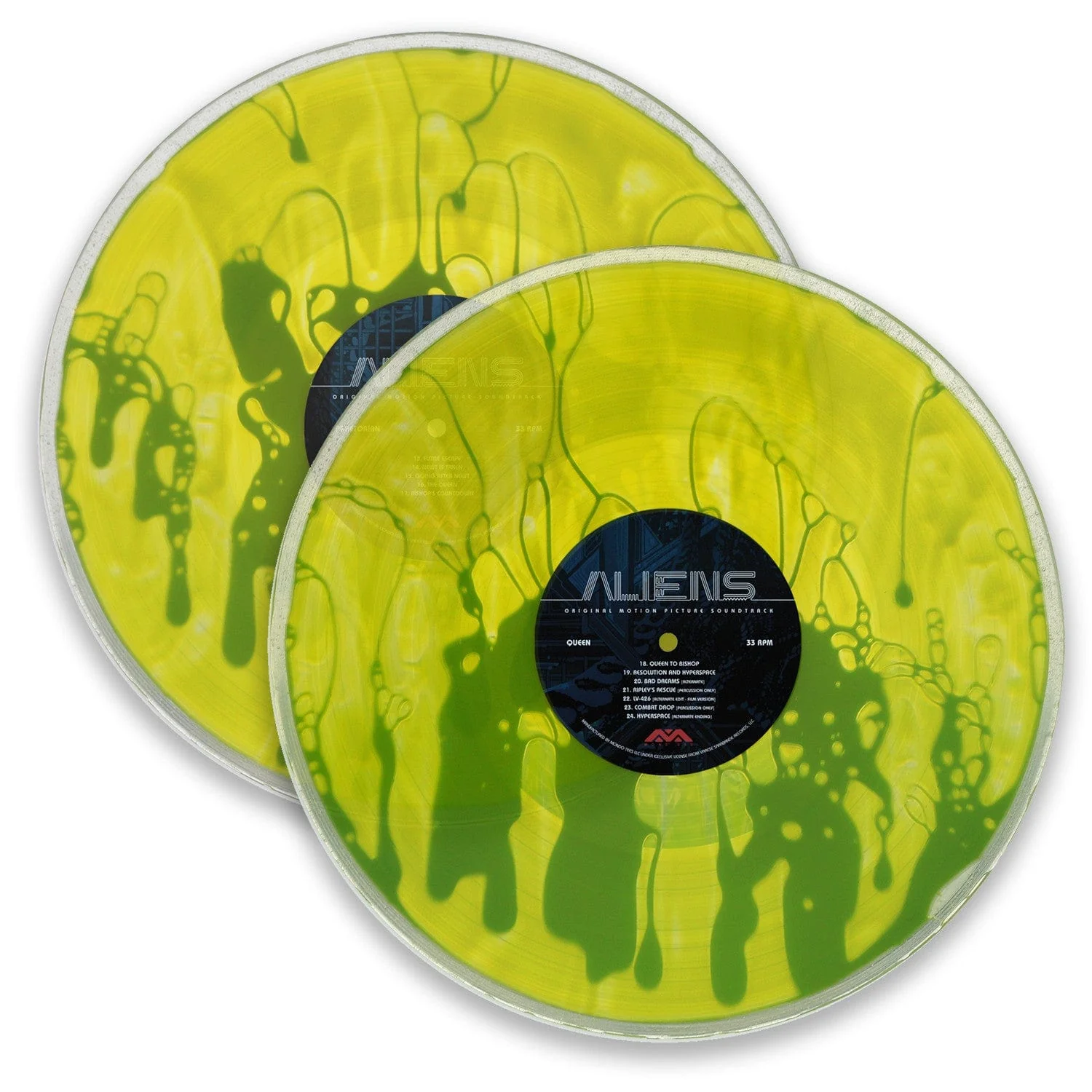 Aliens Original Motion Picture Soundtrack (Liquid Filled) 2XLP