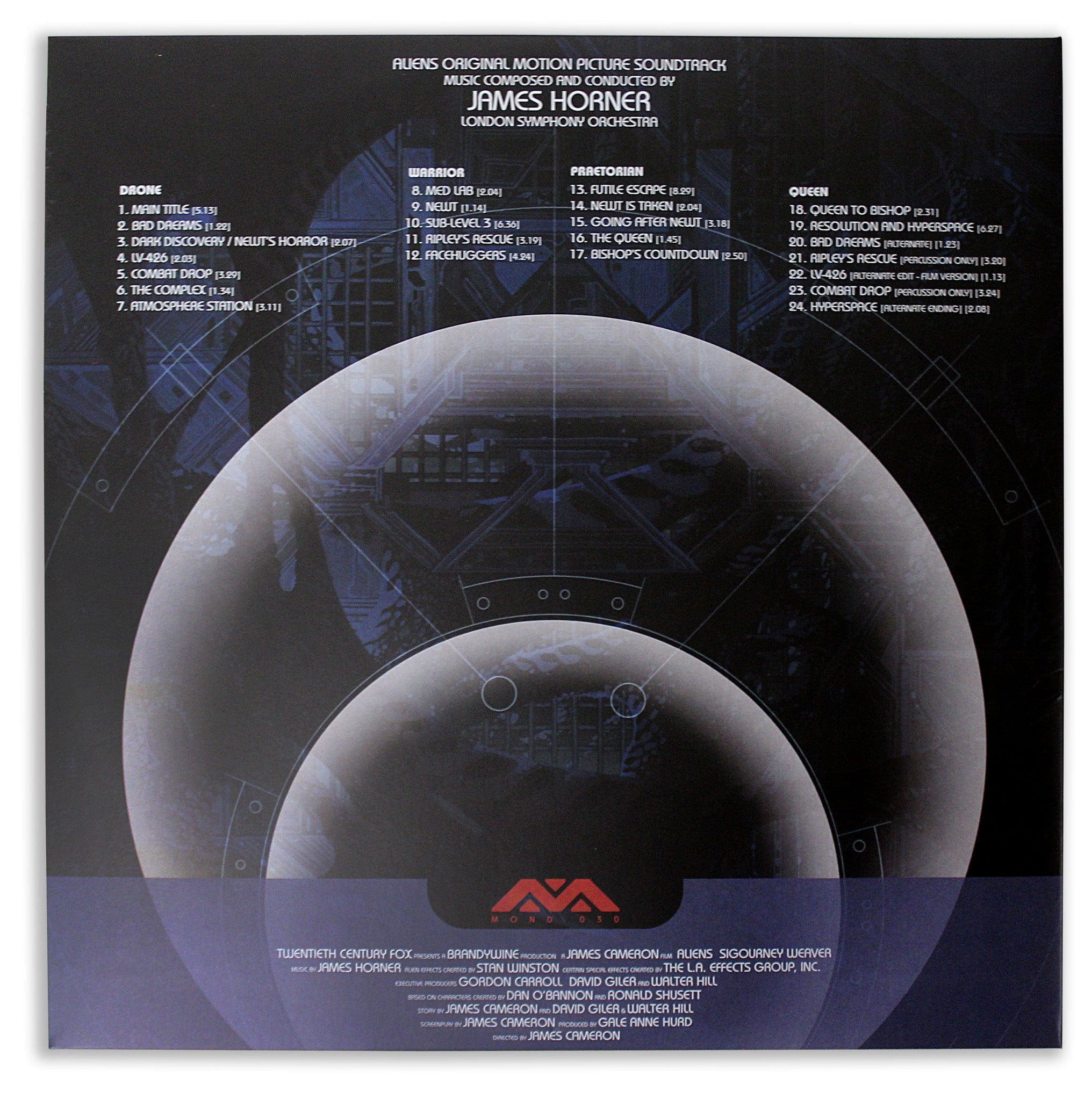 Aliens Original Motion Picture Soundtrack (Liquid Filled) 2XLP