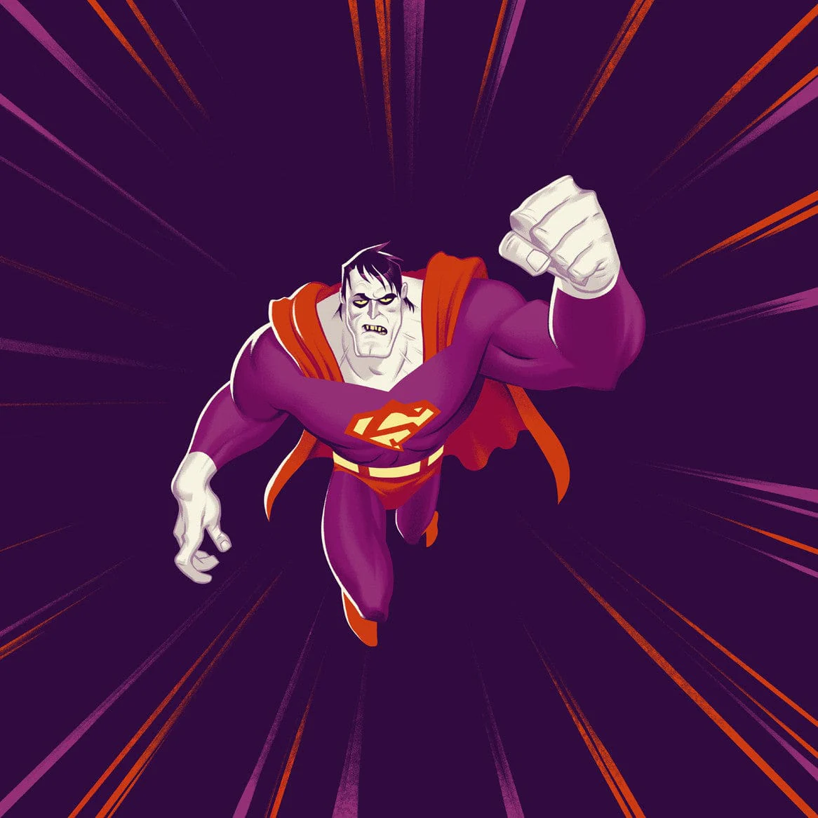 2121-bizarro-superman-the-animated-series-die-cut-single-1.webp Bizarro Superman: The Animated Series – Die-Cut Single