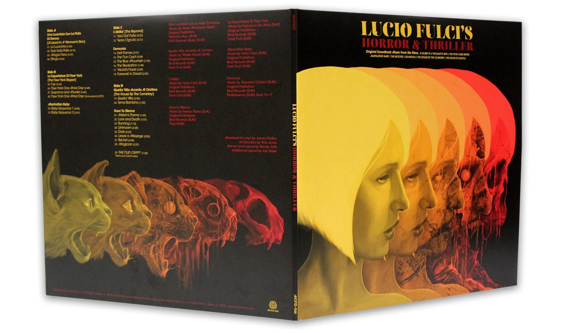 Lucio Fulci's Horror & Thriller Compilation 2XLP