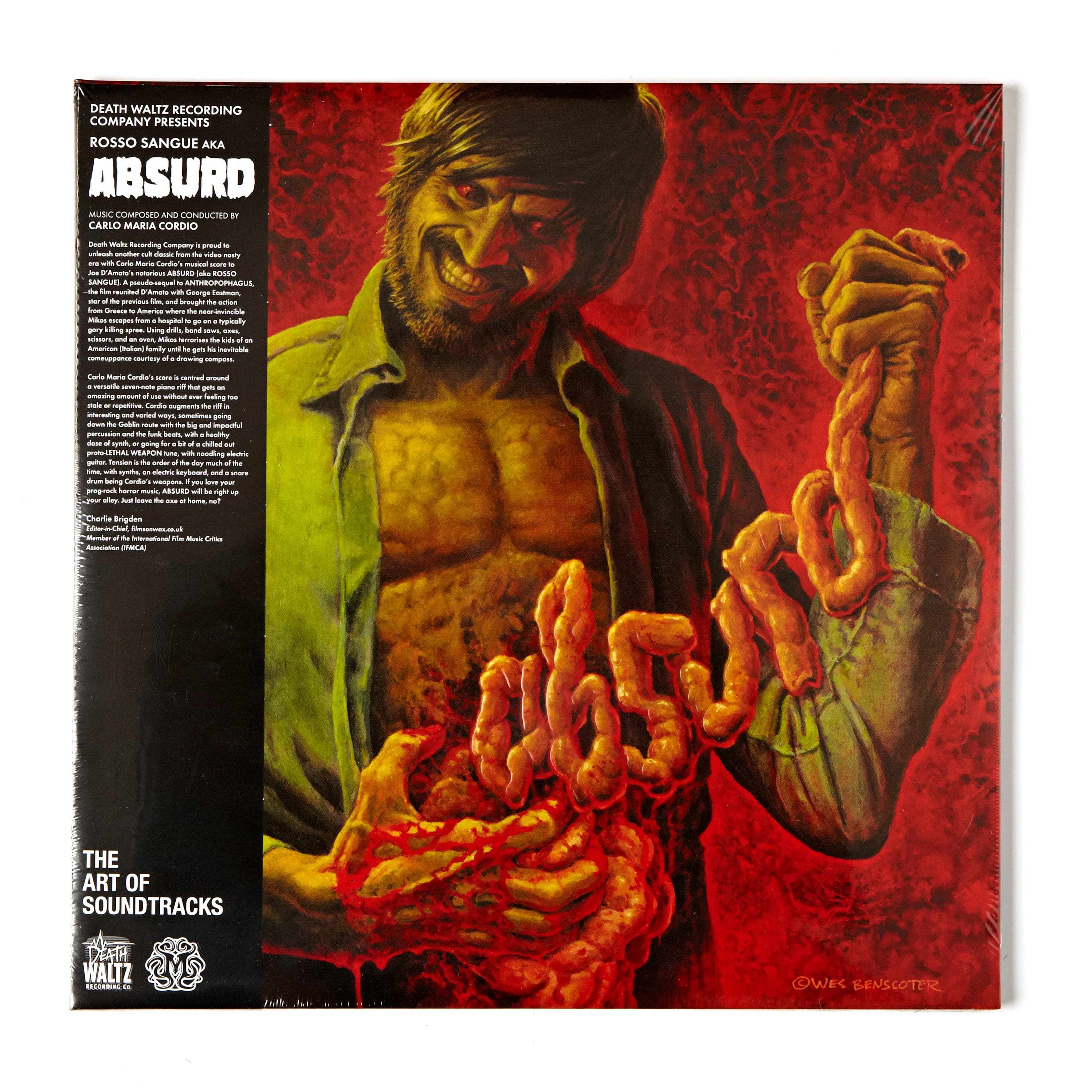 Absurd (Rosso Sangue) Original Motion Picture Soundtrack 2XLP