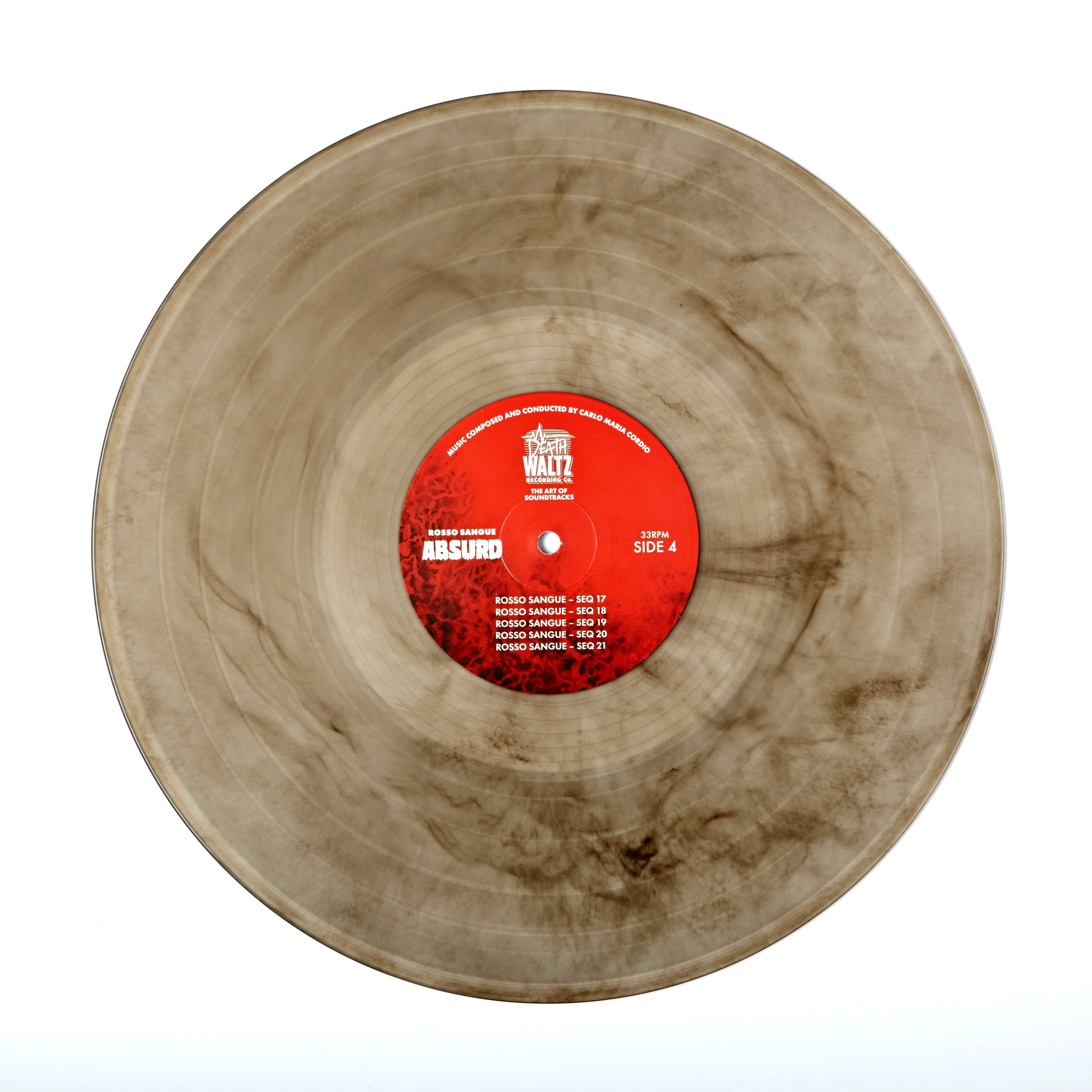 Absurd (Rosso Sangue) Original Motion Picture Soundtrack 2XLP