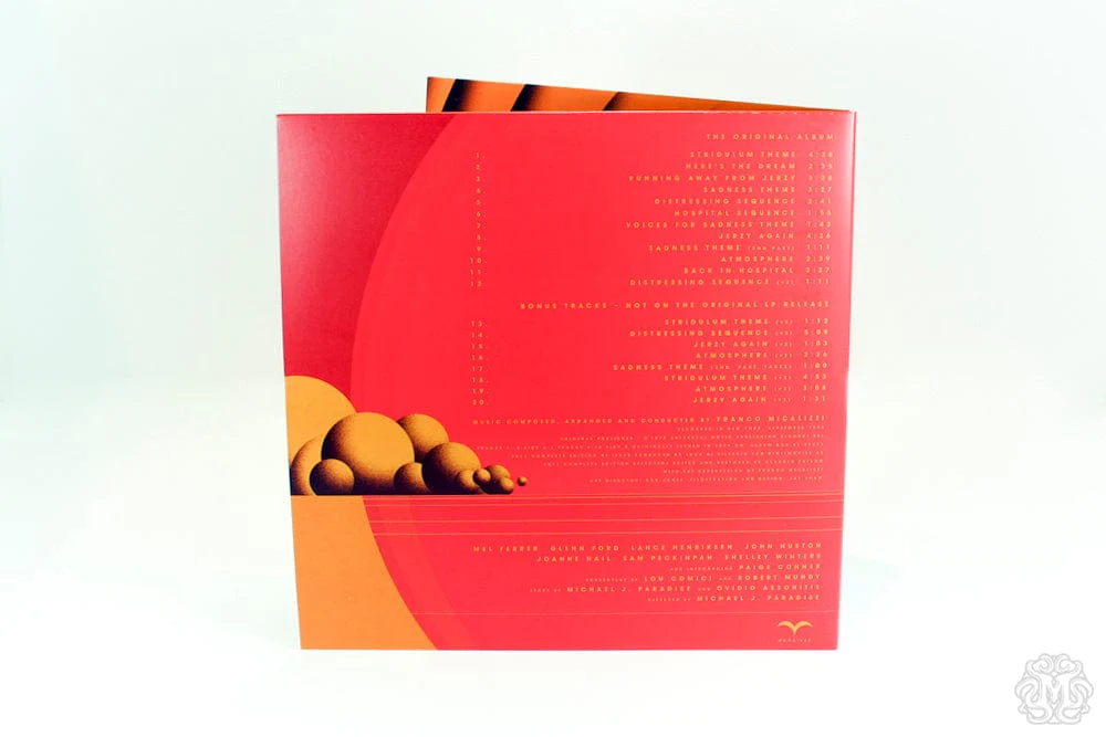 The Visitor Original Motion Picture Soundtrack 2XLP