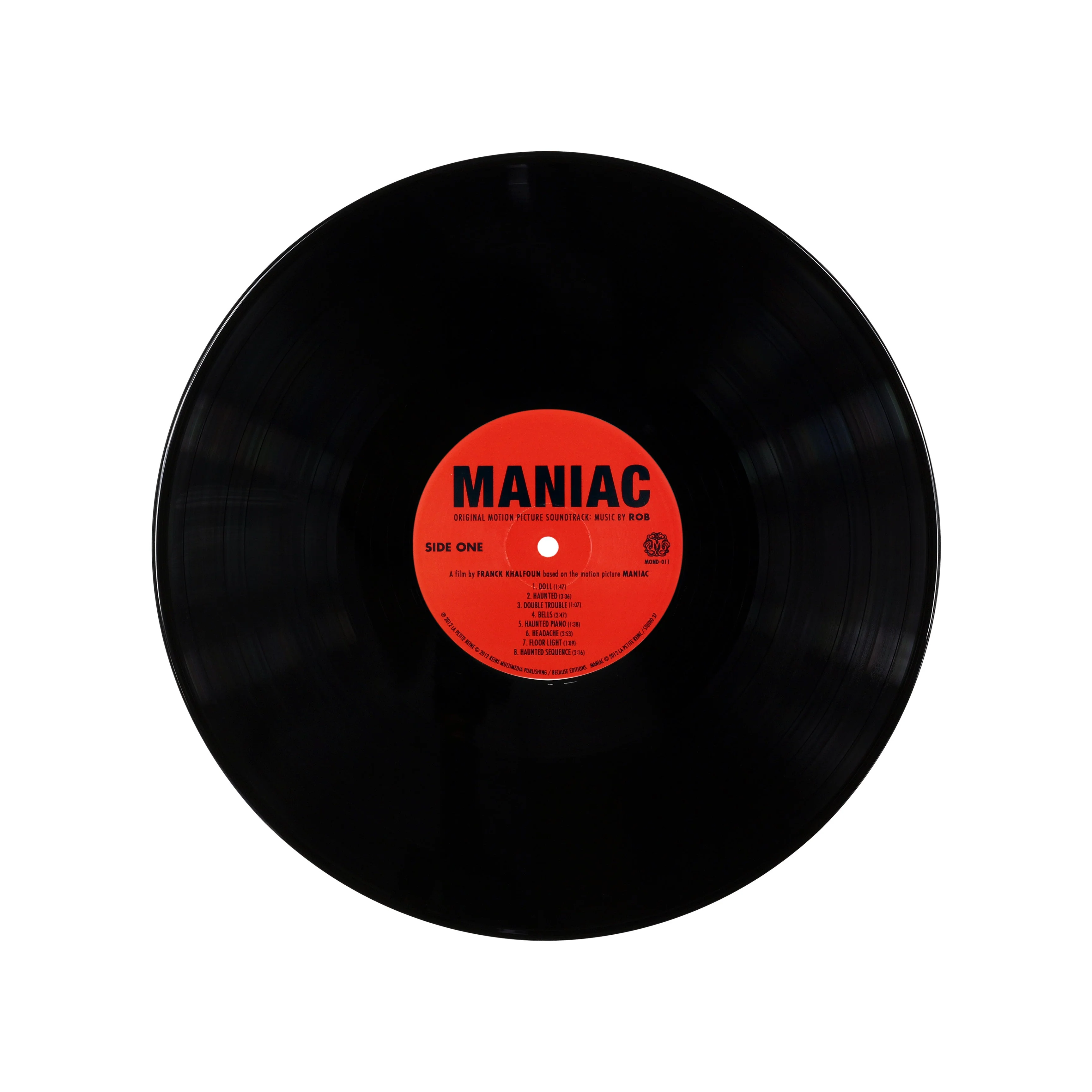 Maniac (2013) Original Motion Picture Soundtrack LP
