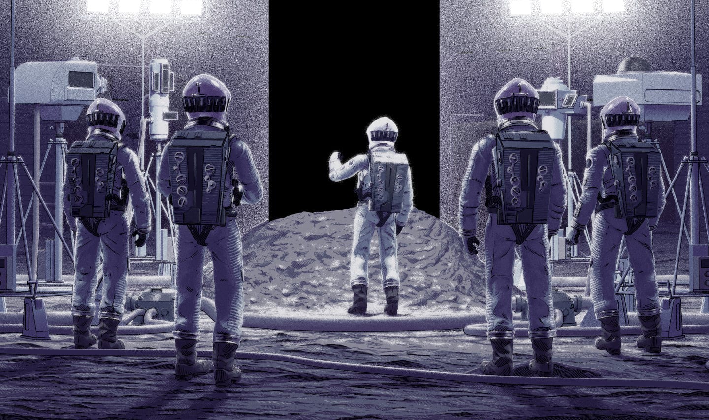 2001: A Space Odyssey (TMA-1) Poster