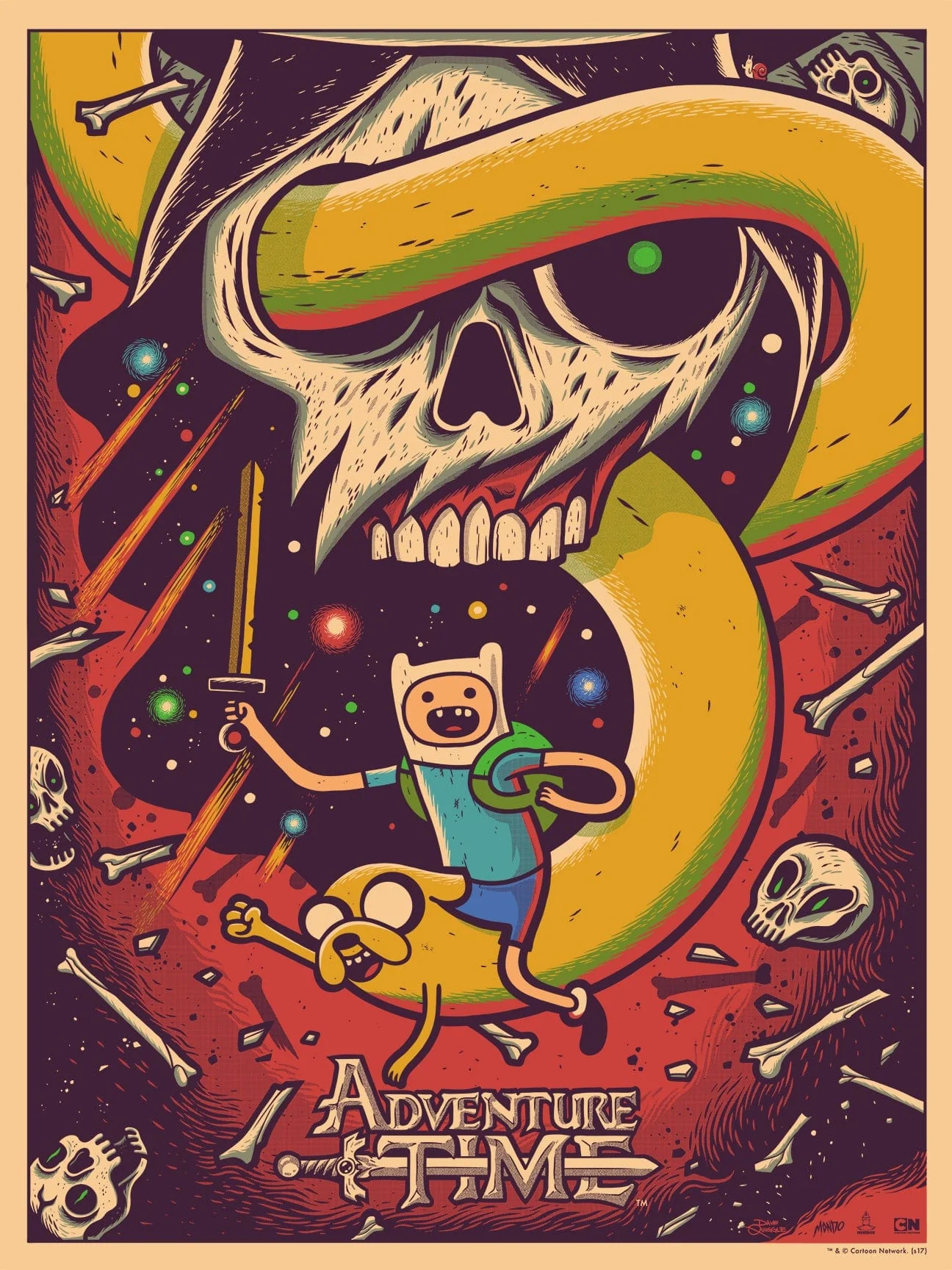 2453-adventure-time-poster-1.webp Adventure Time Poster