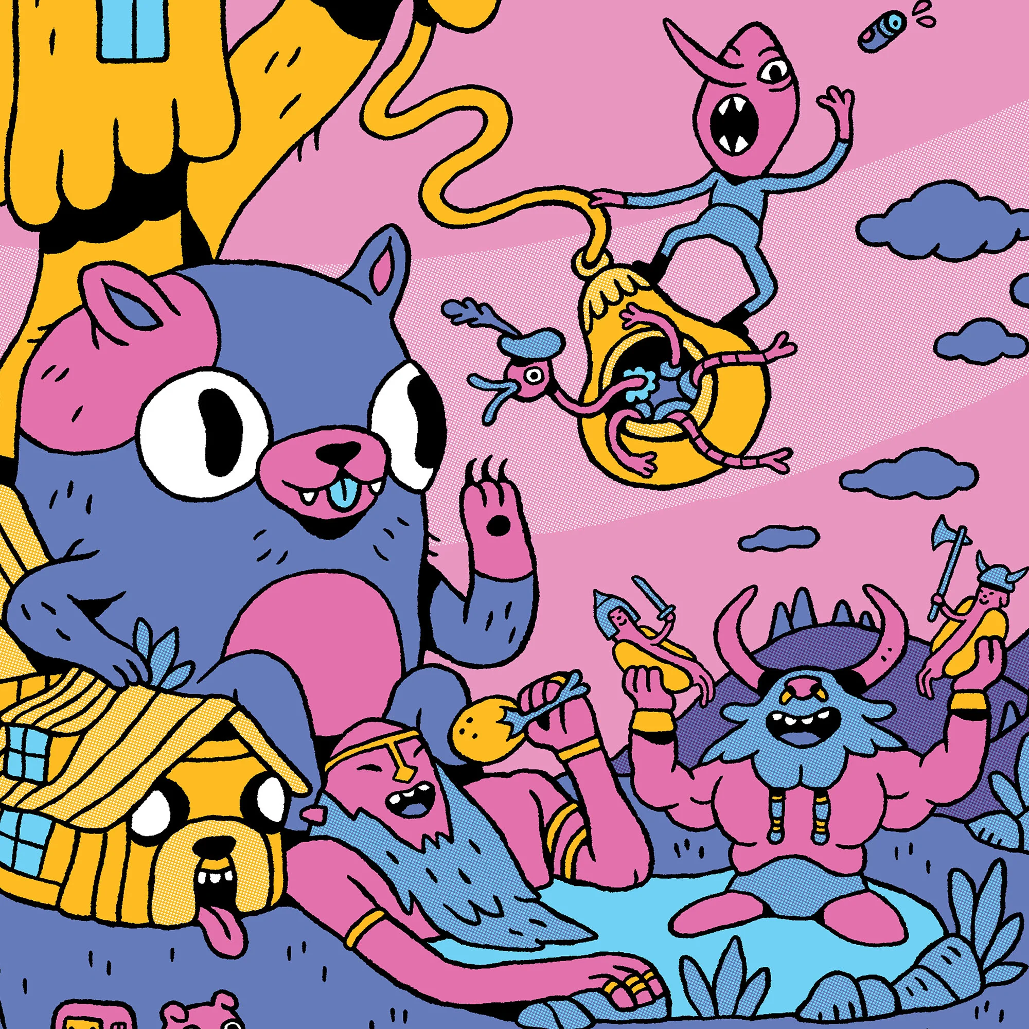 2455-adventure-time-poster-2.webp Adventure Time Poster