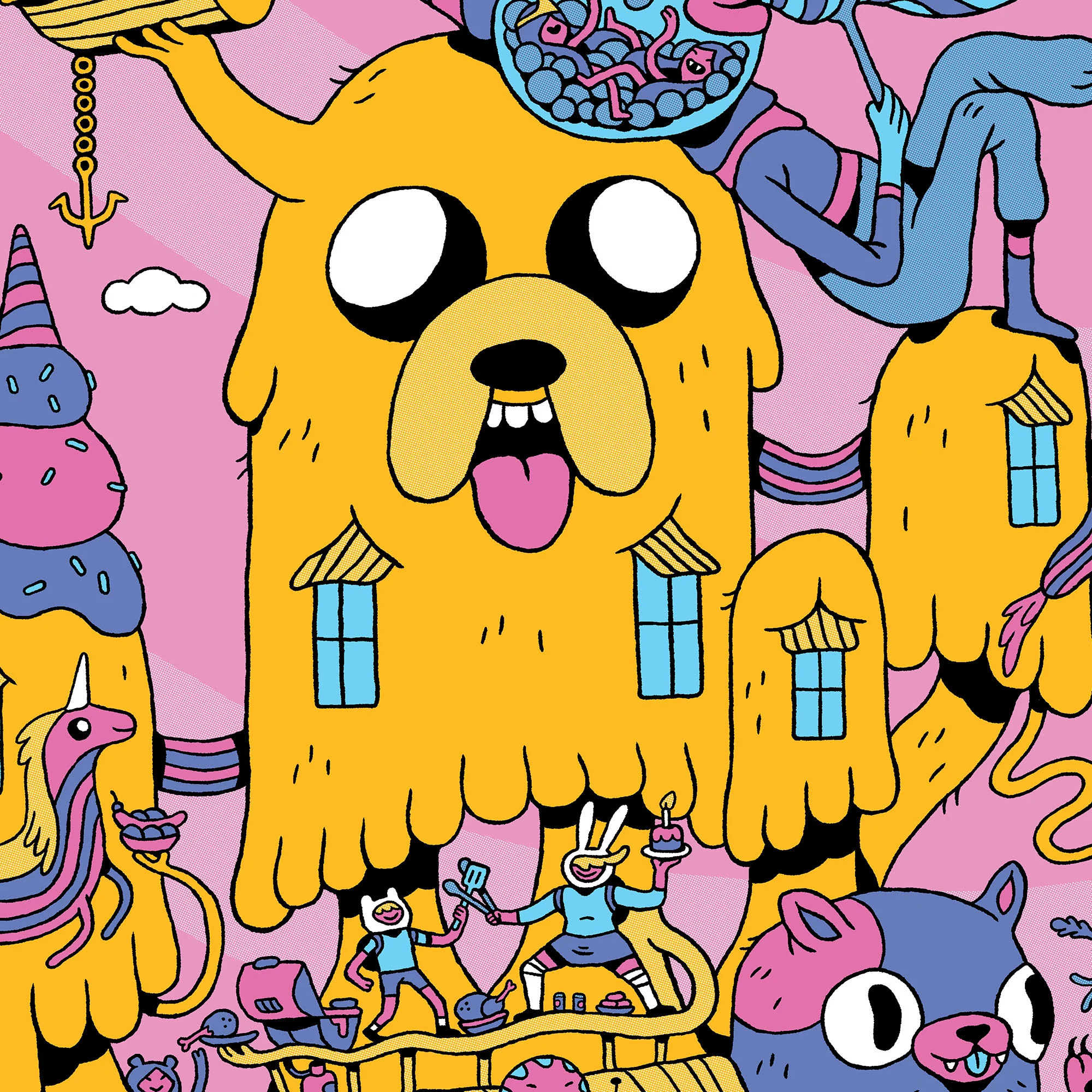 2455-adventure-time-poster-3.webp Adventure Time Poster