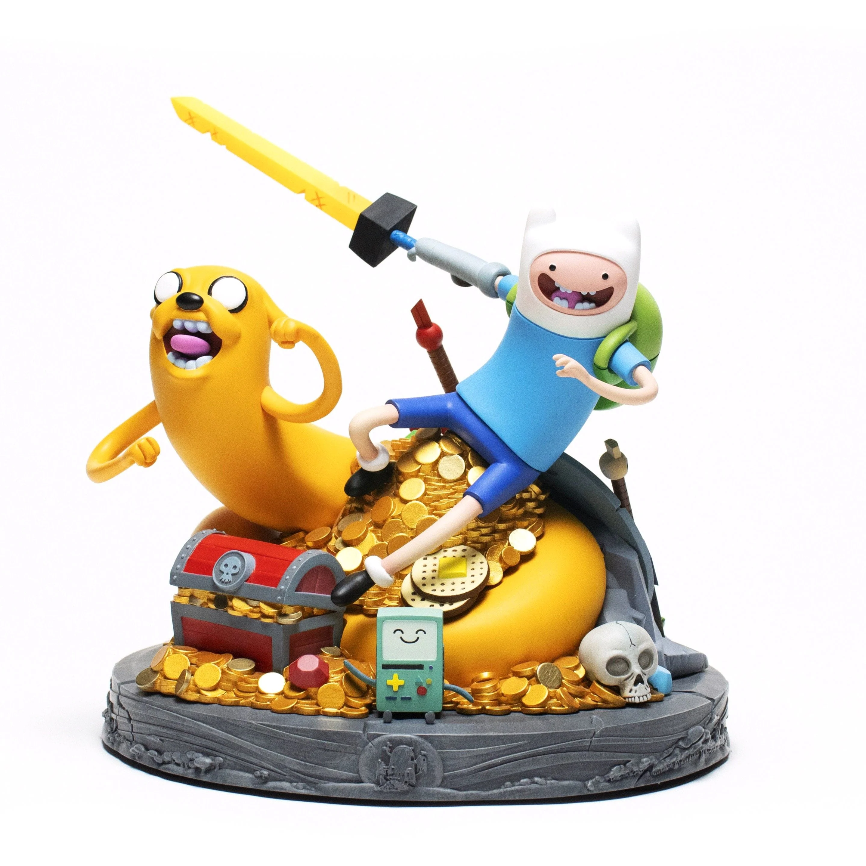 2456-adventure-time-statue-jake-and-finn-exclusive-version-1.webp Adventure Time Statue - Jake and Finn - Exclusive Version