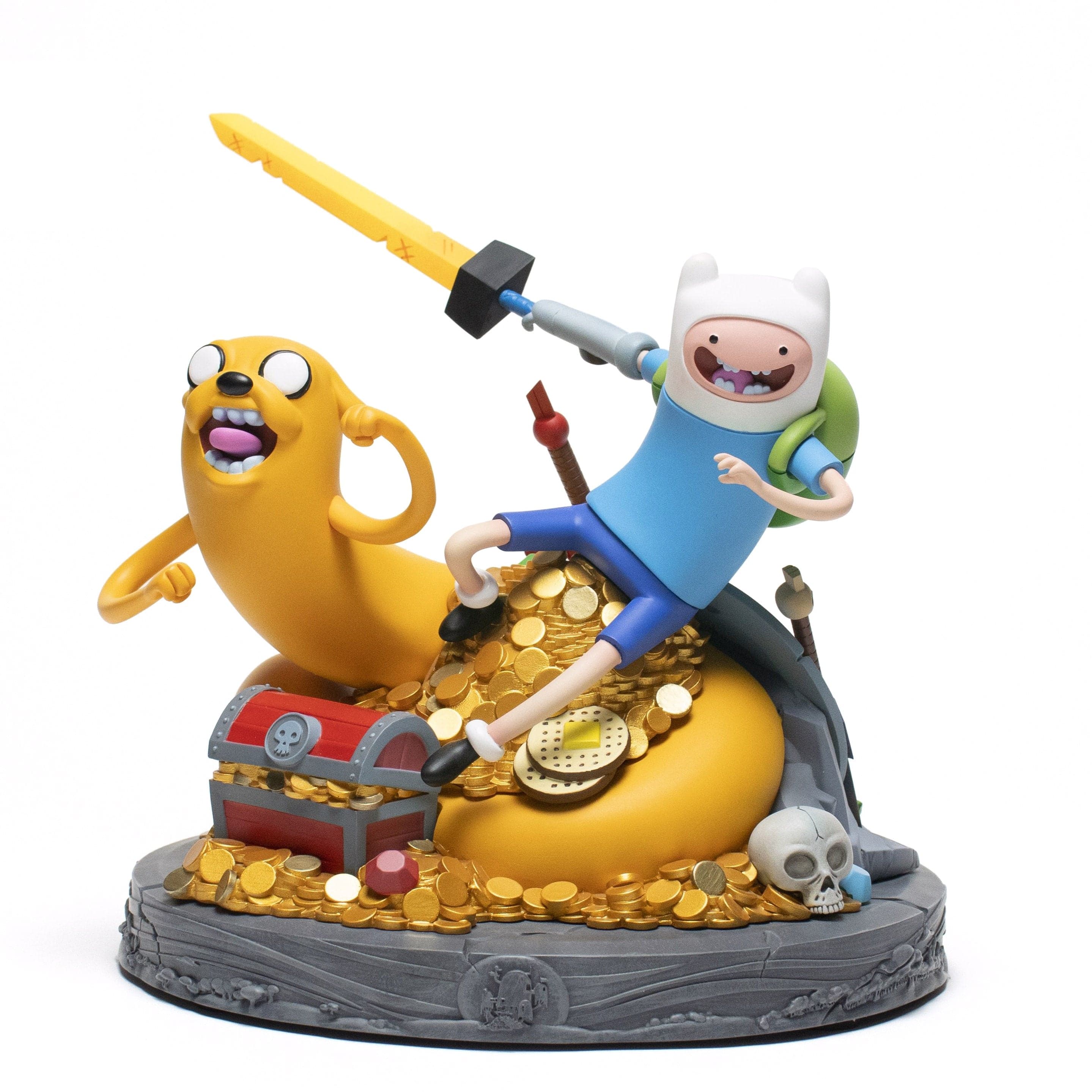 2457-adventure-time-statue-jake-and-finn-regular-version-1.jpg Adventure Time Statue - Jake and Finn - Regular Version