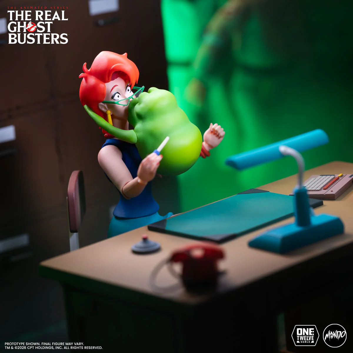 The Real Ghostbusters - Janine with Desk 1/12 Scale Figure - Timed Edition