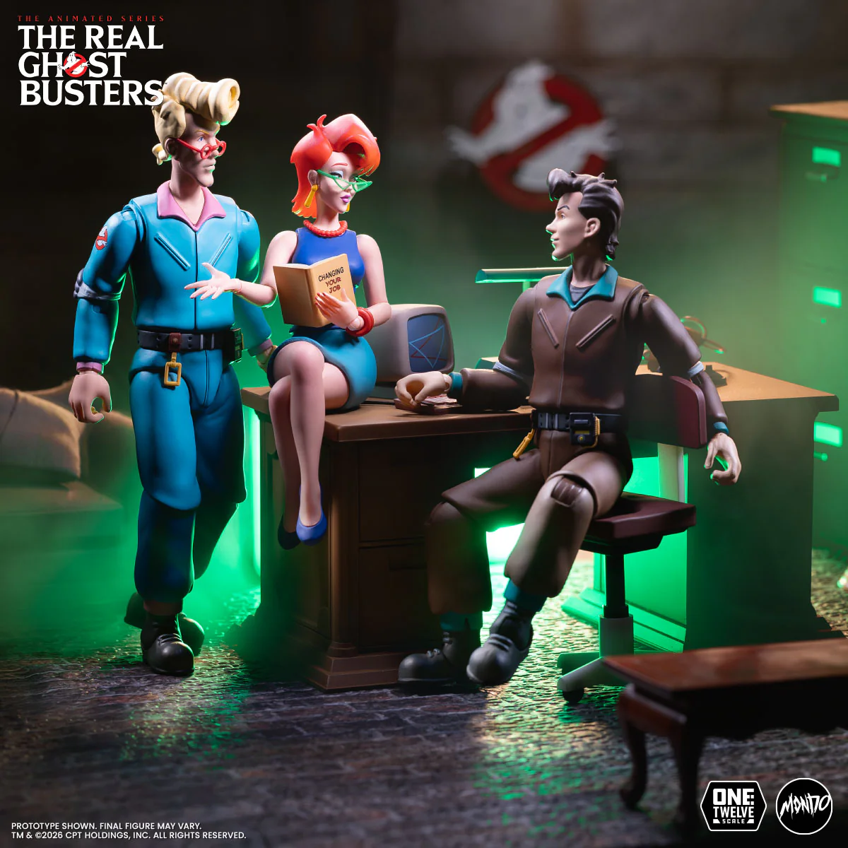 The Real Ghostbusters - Janine with Desk 1/12 Scale Figure - Timed Edition