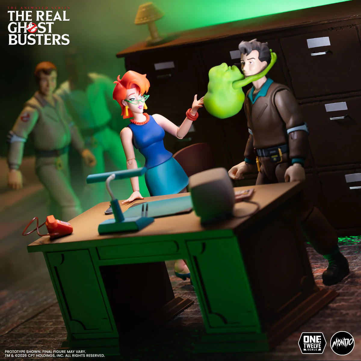 The Real Ghostbusters - Janine with Desk 1/12 Scale Figure - Timed Edition
