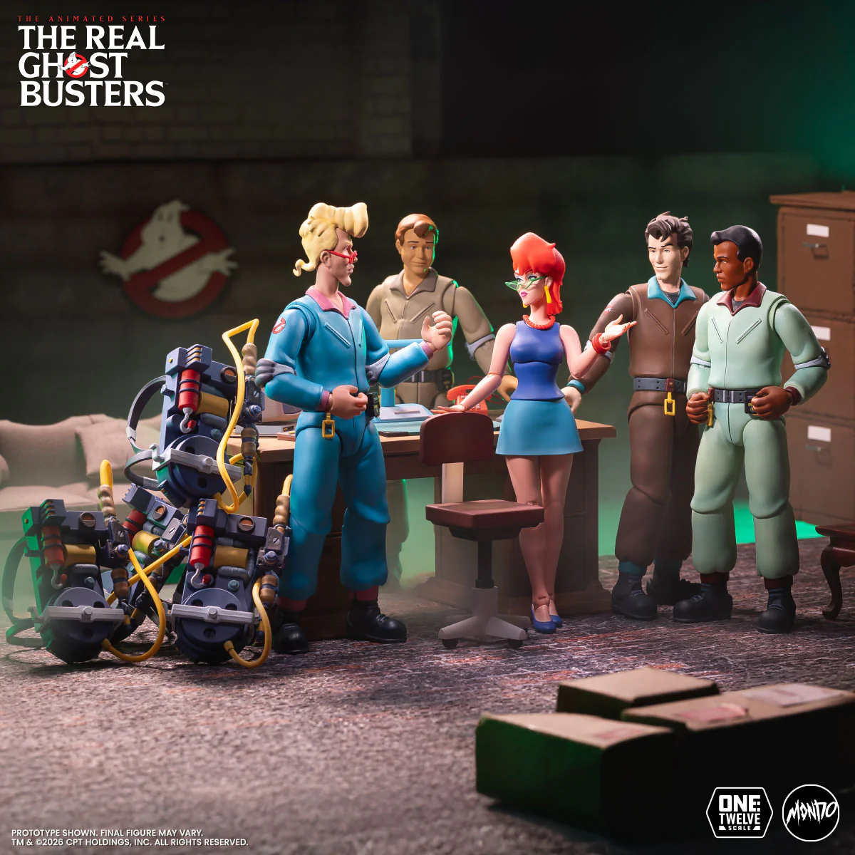 The Real Ghostbusters - Janine with Desk 1/12 Scale Figure - Timed Edition