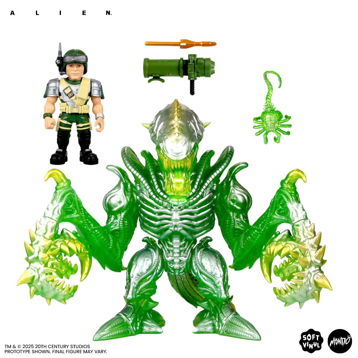 Aliens - Mantis Alien Soft Vinyl Figure - Deluxe Limited Edition - Acid Blood