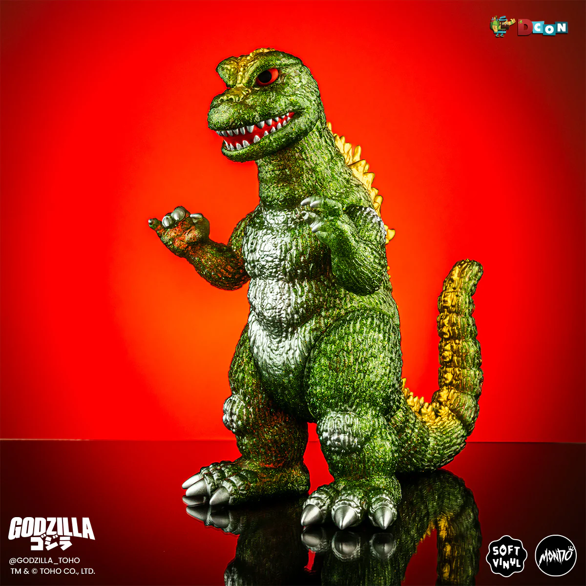 All Monsters Attack Soft Vinyl Figure Set - Glitter Variant (Designer Con Exclusive)