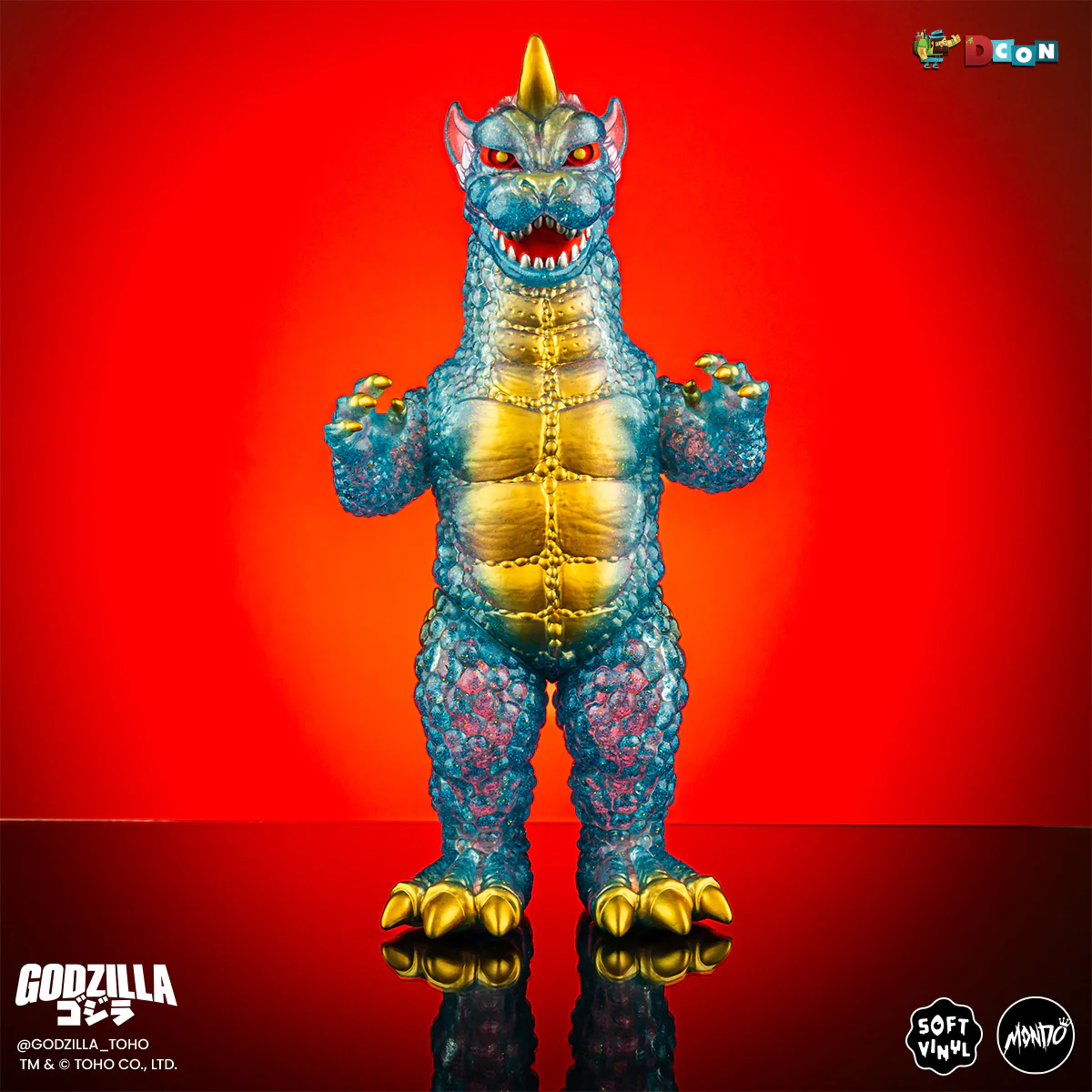 All Monsters Attack Soft Vinyl Figure Set - Glitter Variant (Designer Con Exclusive)