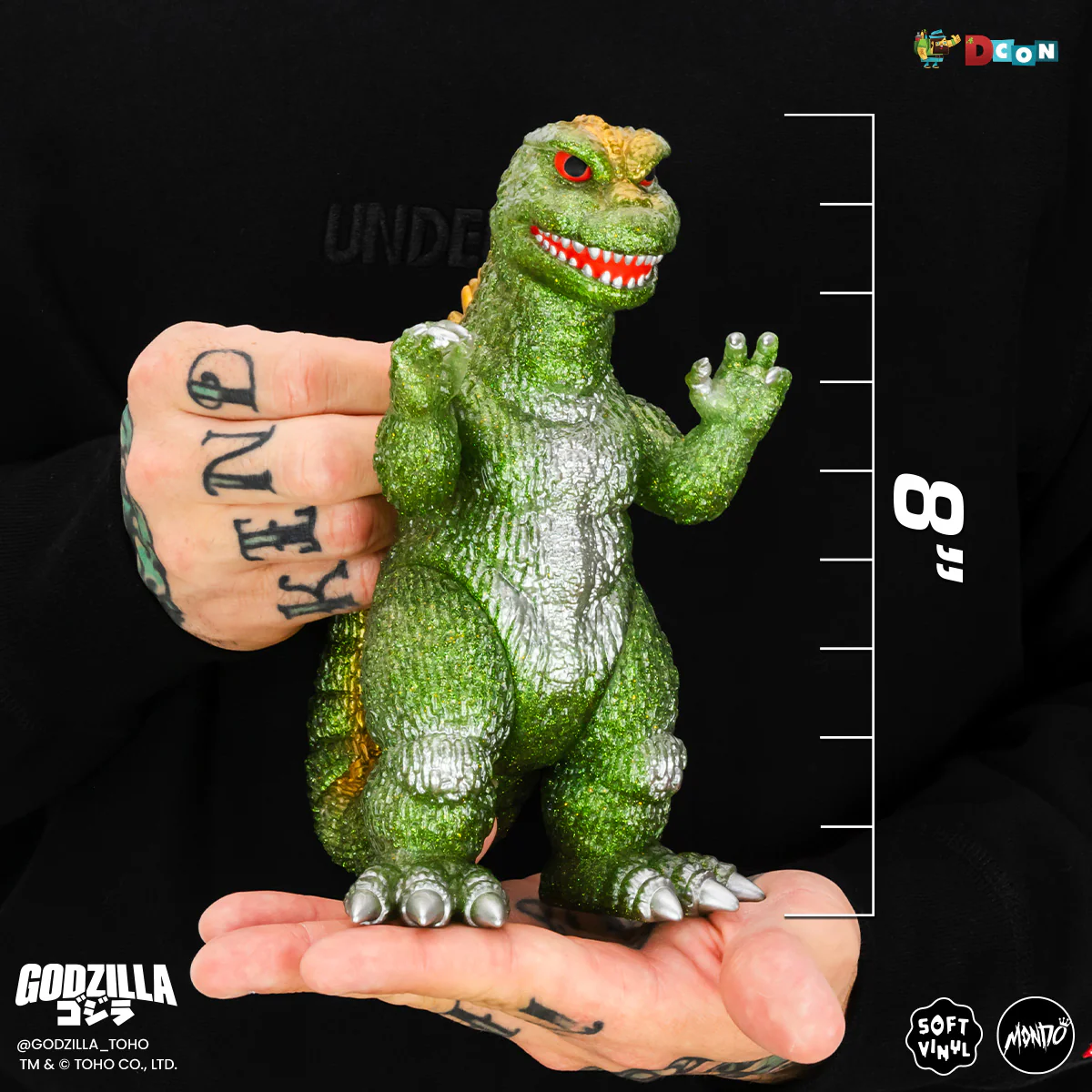 All Monsters Attack Soft Vinyl Figure Set - Glitter Variant (Designer Con Exclusive)