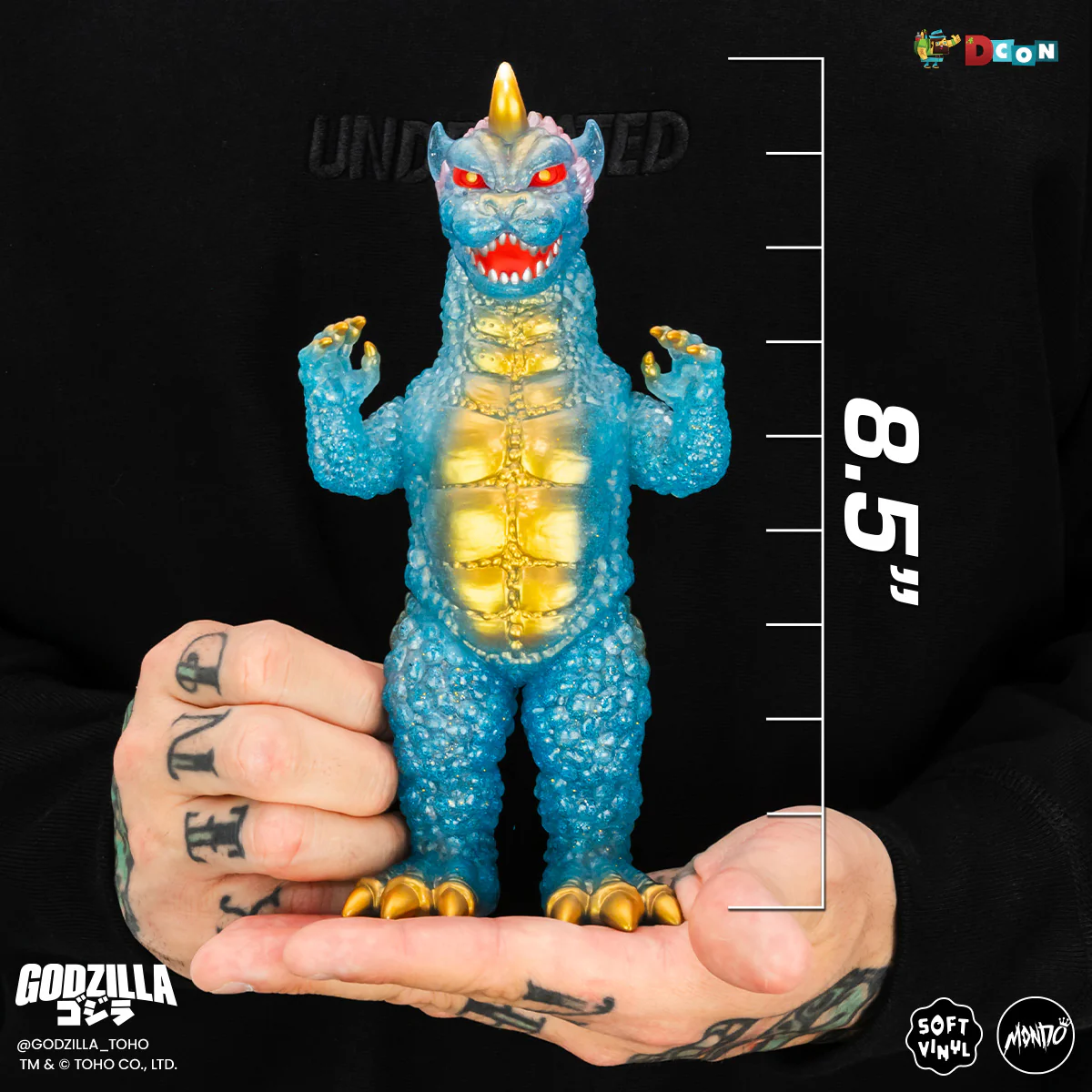 All Monsters Attack Soft Vinyl Figure Set - Glitter Variant (Designer Con Exclusive)