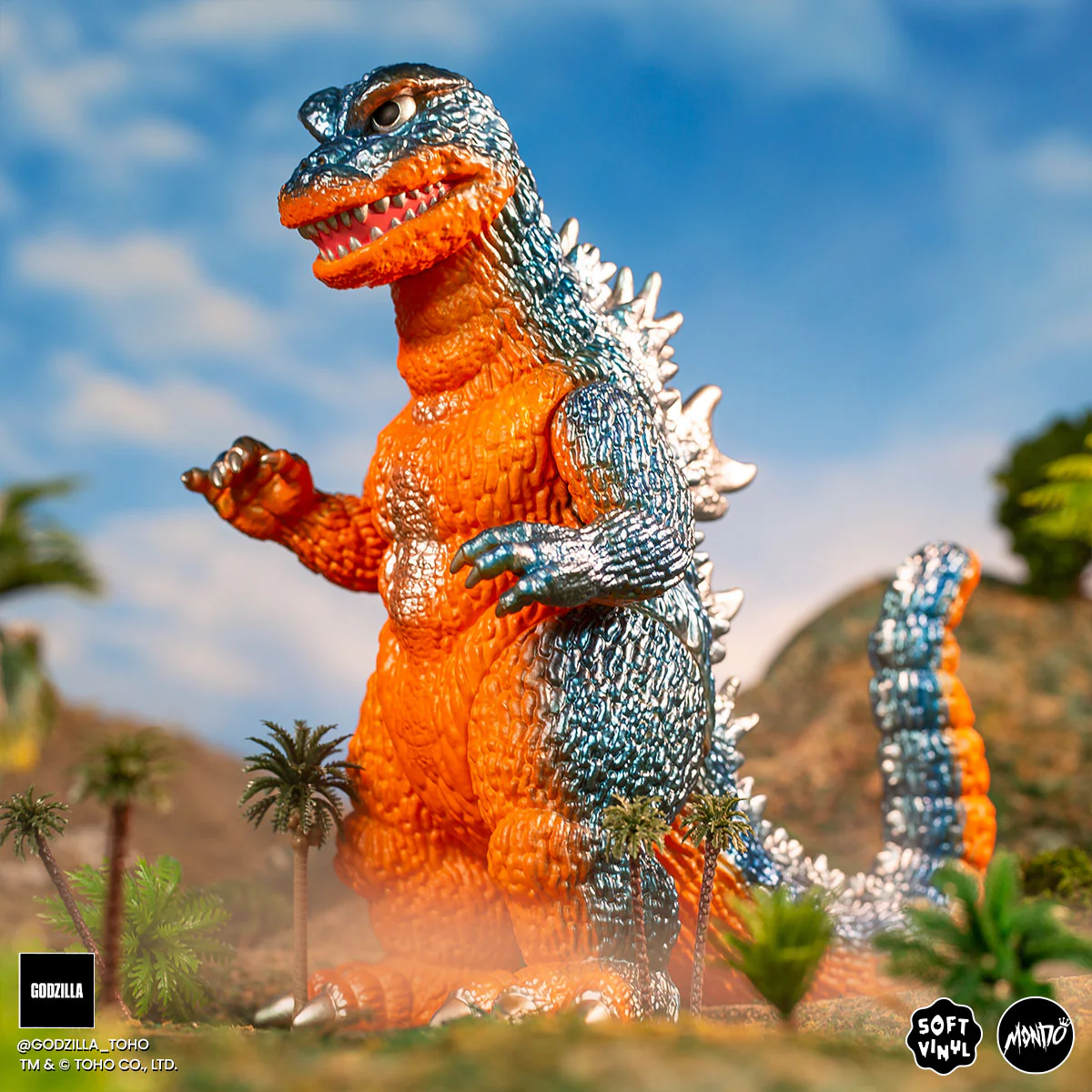 All Monsters Attack Soft Vinyl Figure Set - Tropical Variant