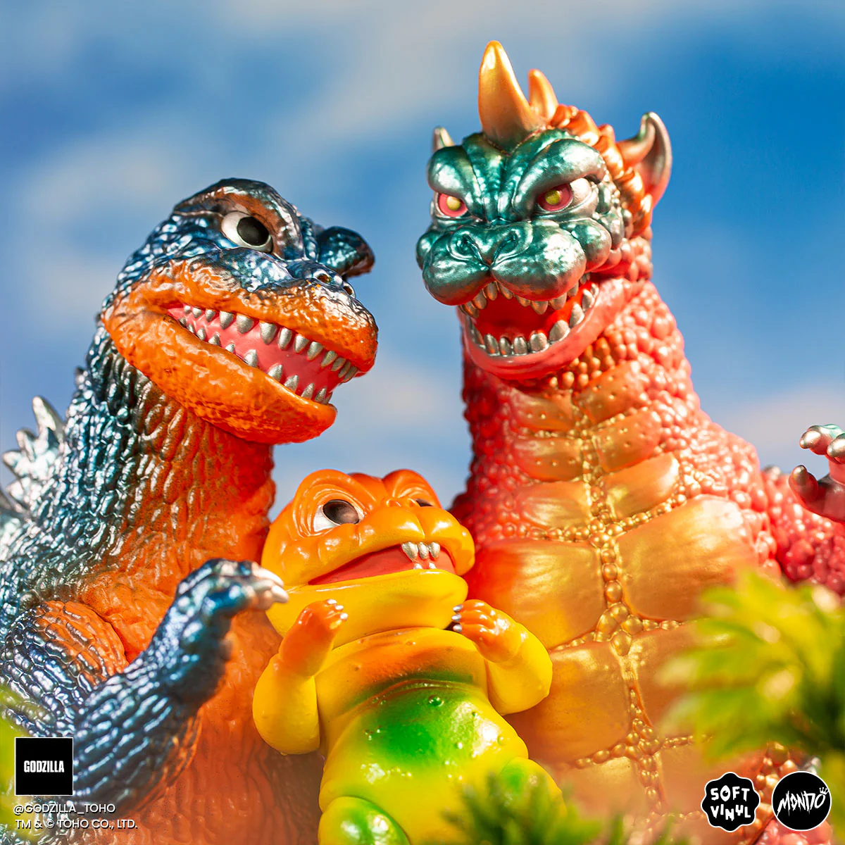 All Monsters Attack Soft Vinyl Figure Set - Tropical Variant