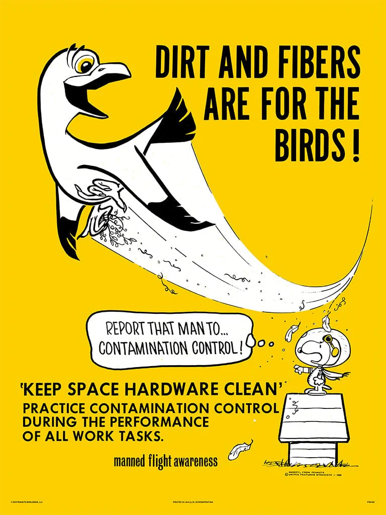 Apollo Era Safety Poster B (Variant)