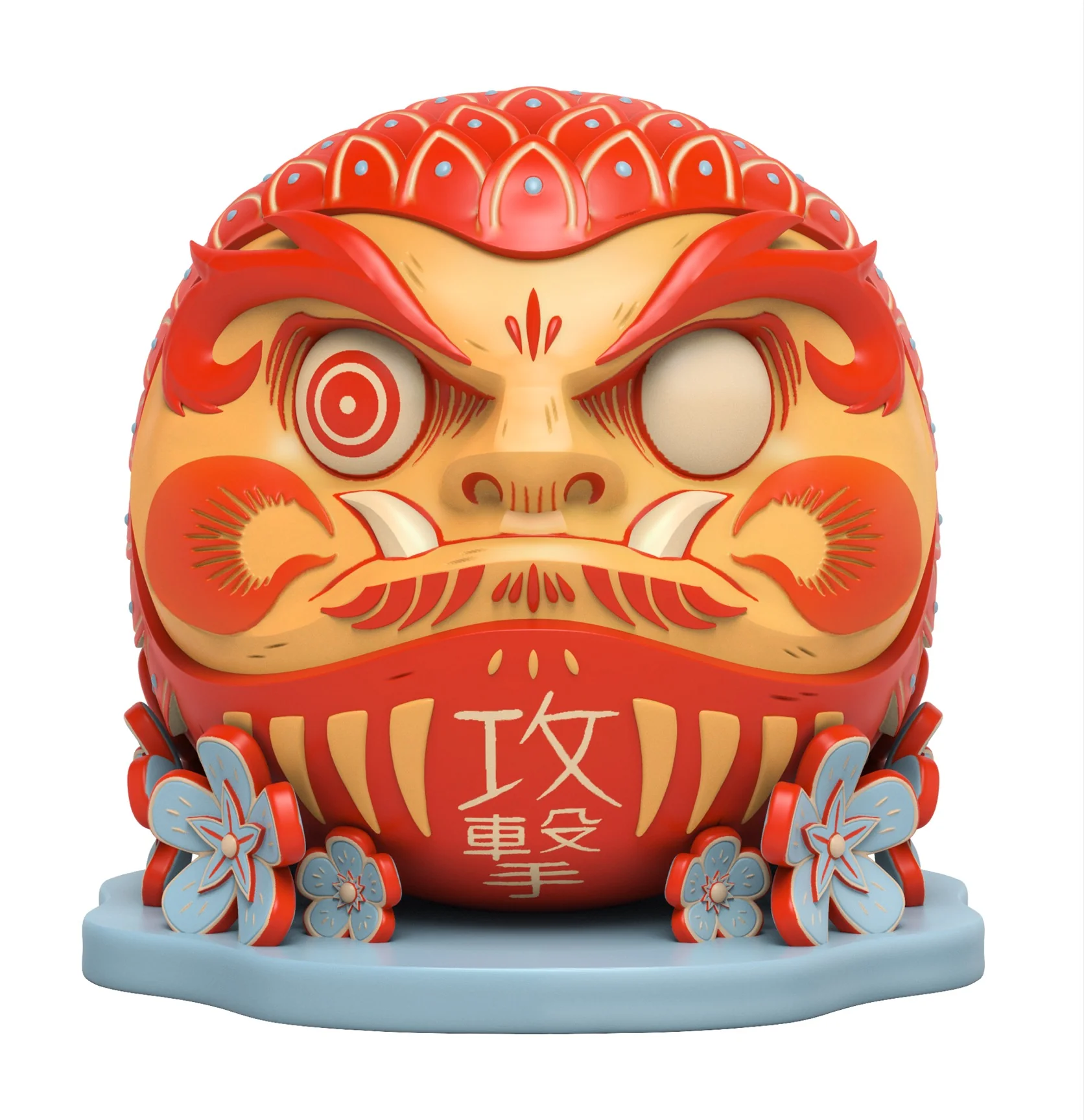 2643-attack-peter-daruma-figure-1.webp Attack Peter - Daruma Figure