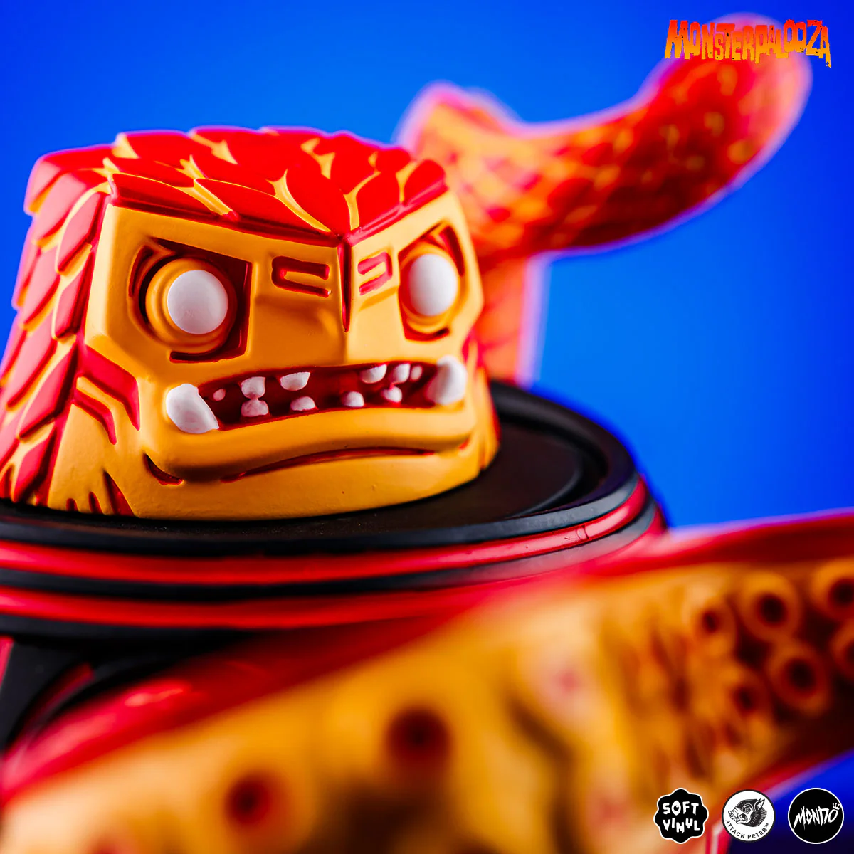Attack Peter's Takoro Designer Vinyl Figure - Heat Wave Variant - Mondo Exclusive