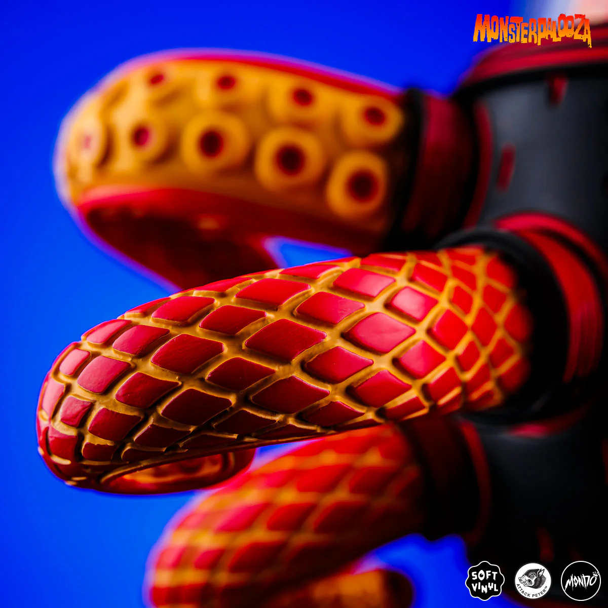 Attack Peter's Takoro Designer Vinyl Figure - Heat Wave Variant - Mondo Exclusive
