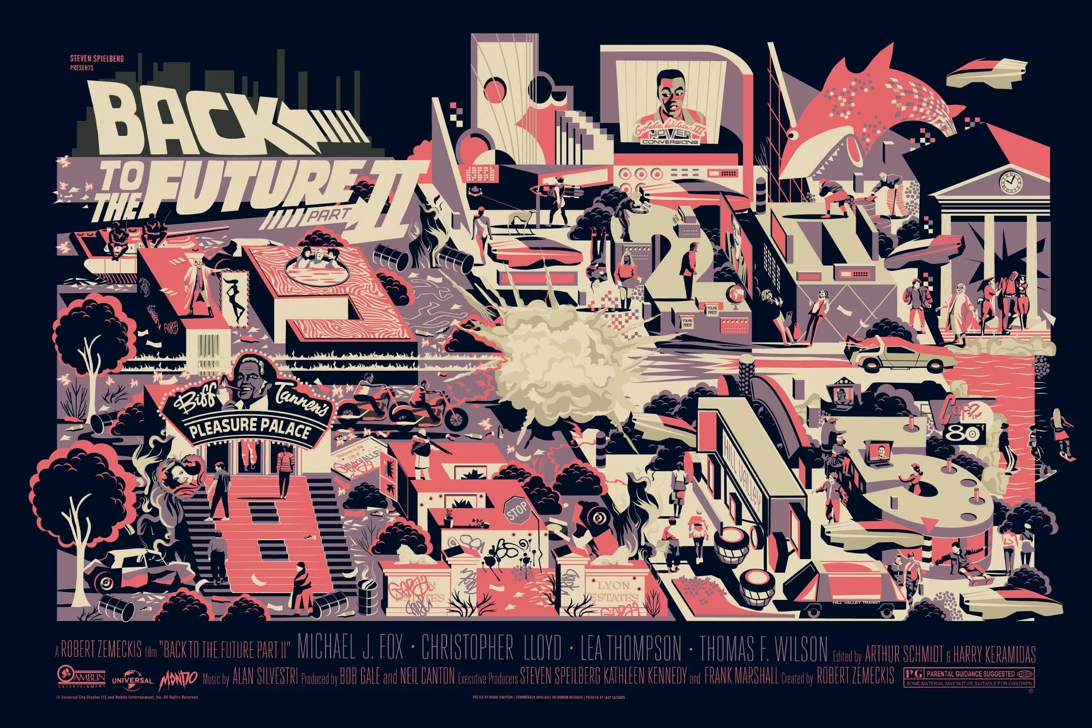 2698-back-to-the-future-part-ii-variant-poster-1.webp Back to the Future Part II Variant Poster
