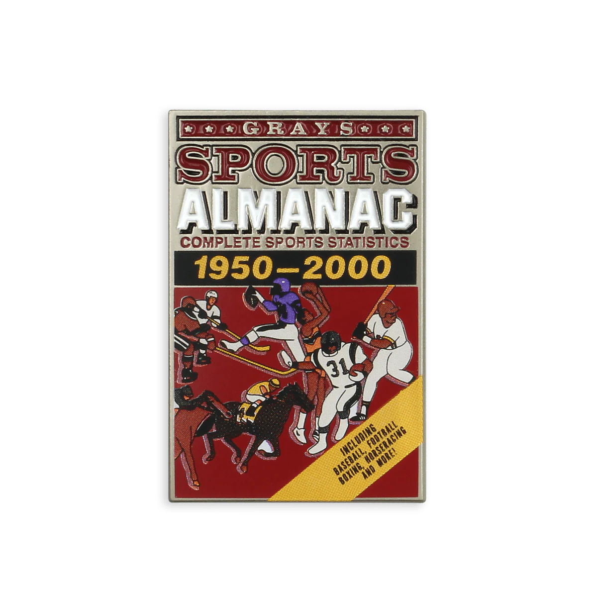 Back to the Future — Grays Sports Almanac Enamel Pin