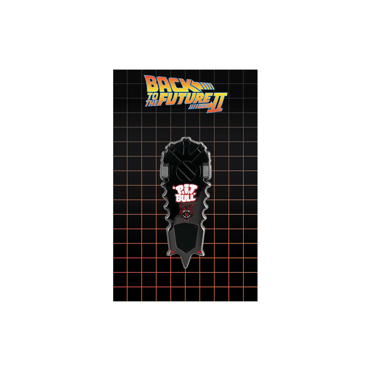 Back to the Future — Pit Bull Hoverboard Enamel Pin