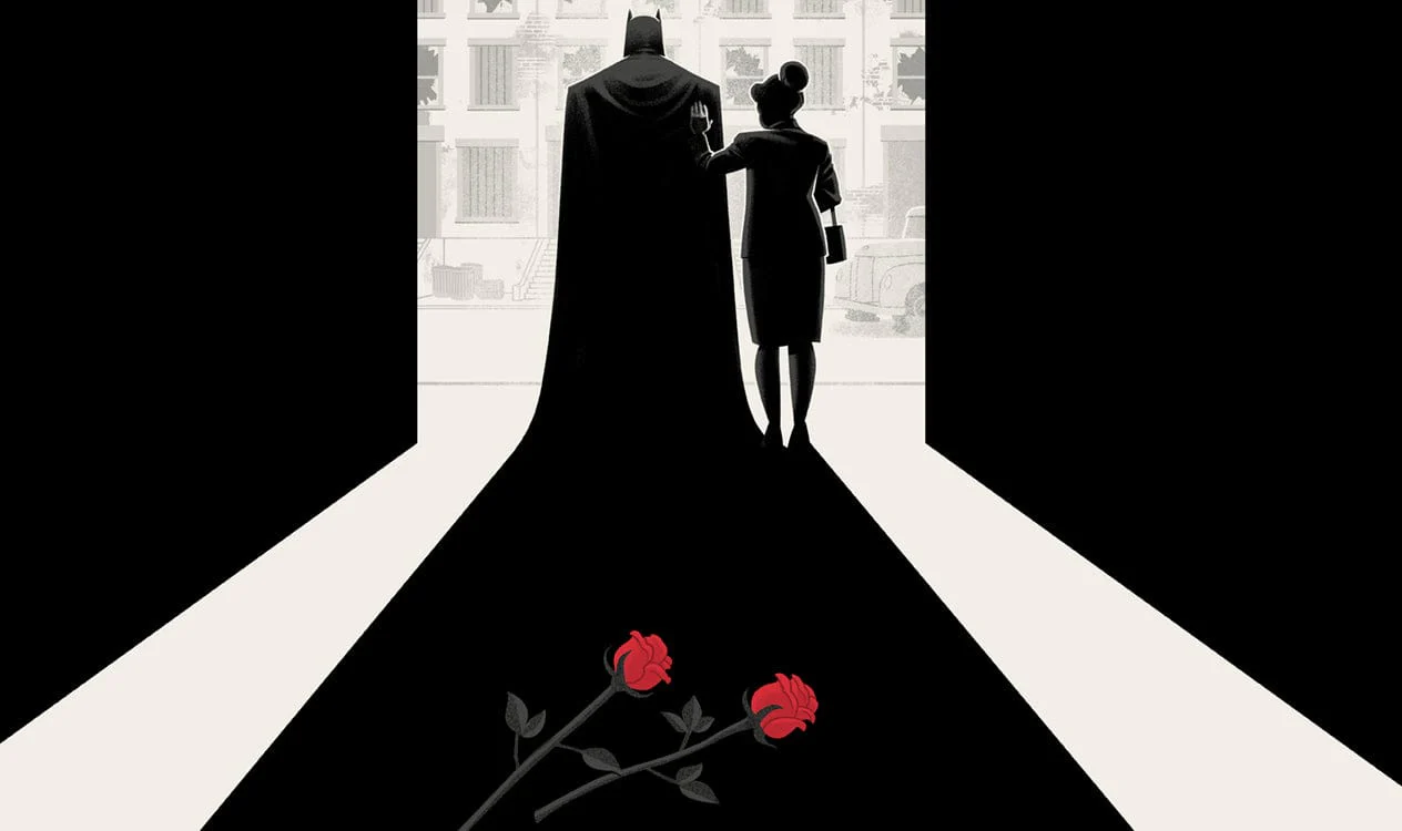 2782-batman-the-animated-series-crime-alley-screenprinted-poster-2.webp Batman: The Animated Series - Crime Alley Screenprinted Poster