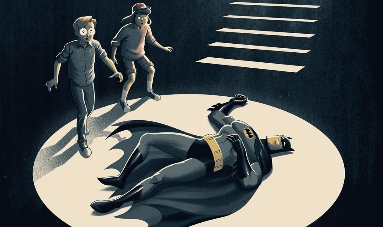 2783-batman-the-animated-series-i-ve-got-batman-in-my-basement-variant-screenprinted-poster-2.jpg Batman: The Animated Series - I've Got Batman In My Basement (Variant) Screenprinted Poster