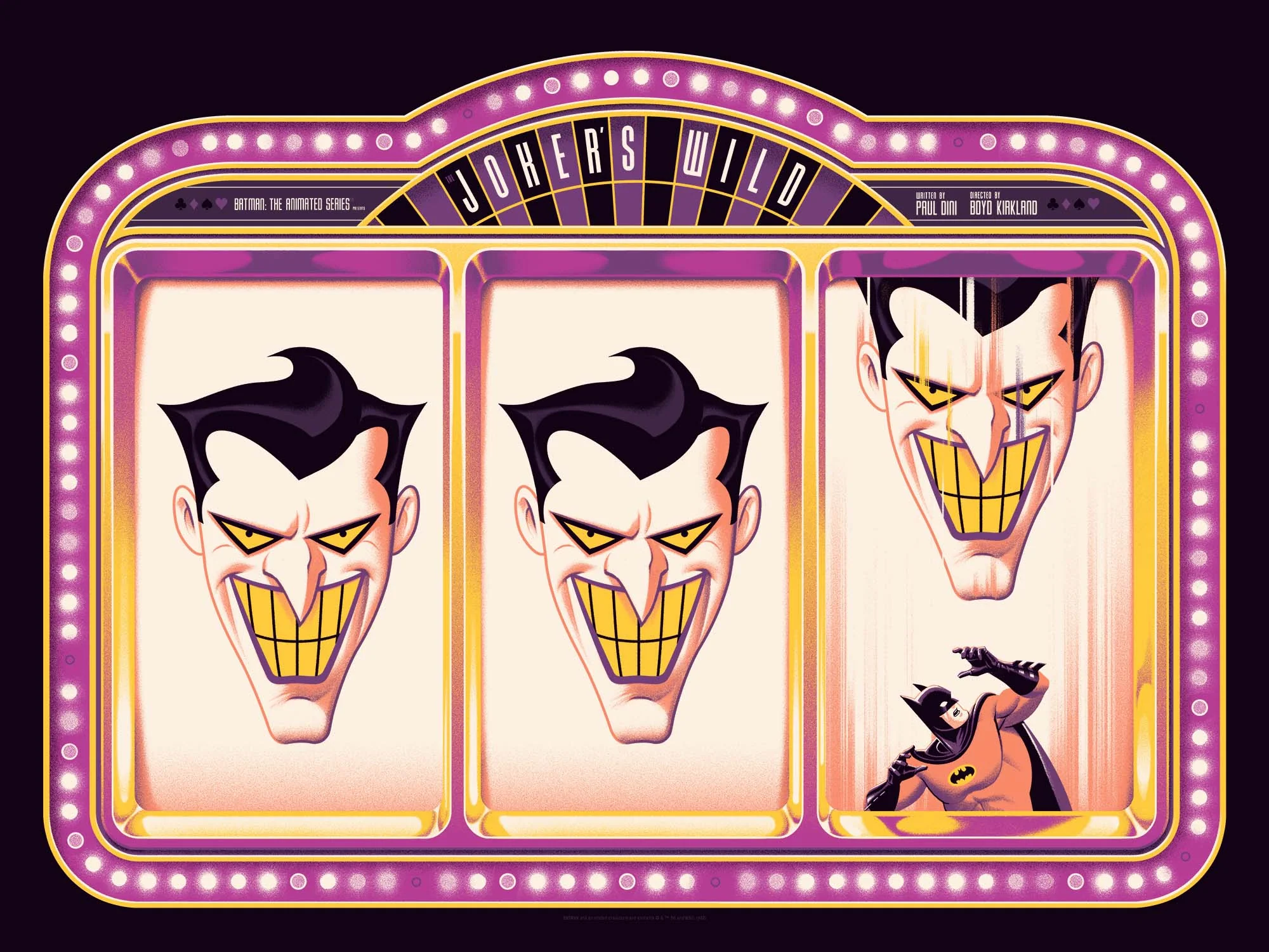 2786-batman-the-animated-series-joker-s-wild-variant-poster-1.webp Batman: The Animated Series - Joker's Wild Variant Poster